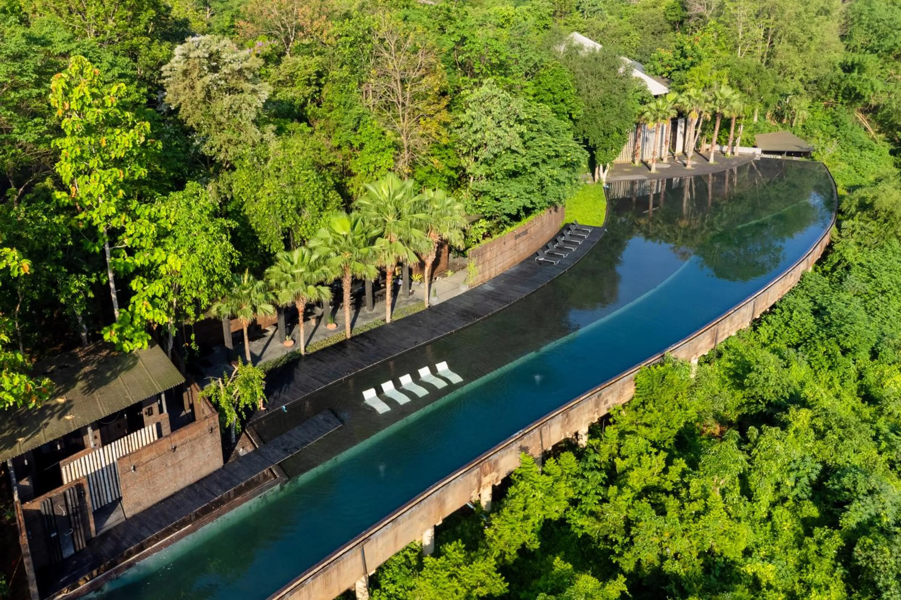 Bird's eye view in Sanctuary Kanchanaburi