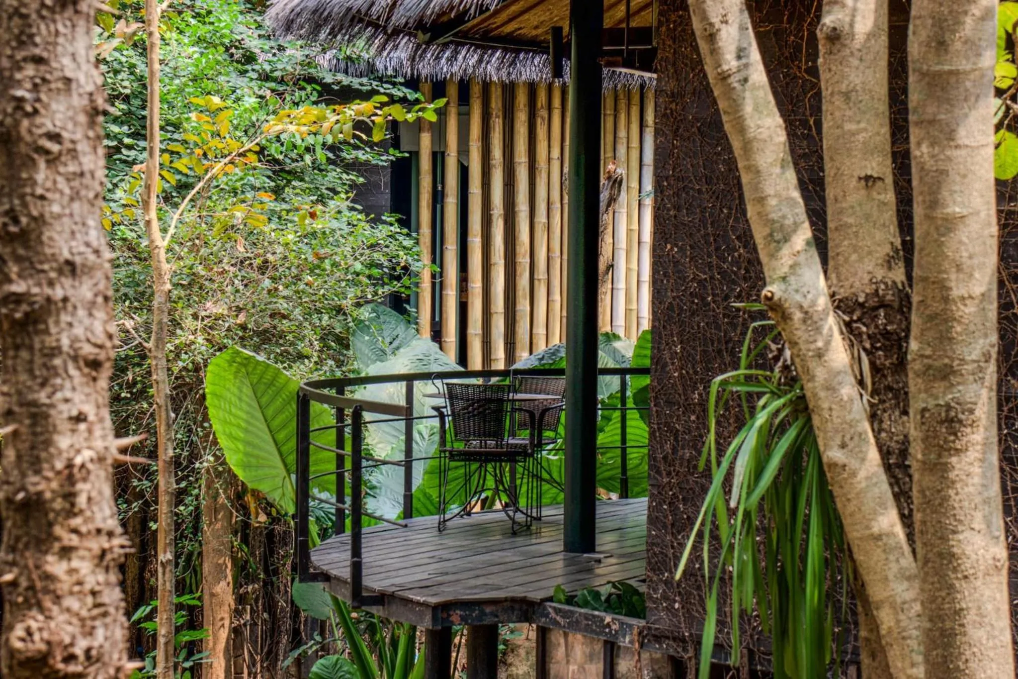 Balcony/Terrace in Sanctuary Kanchanaburi