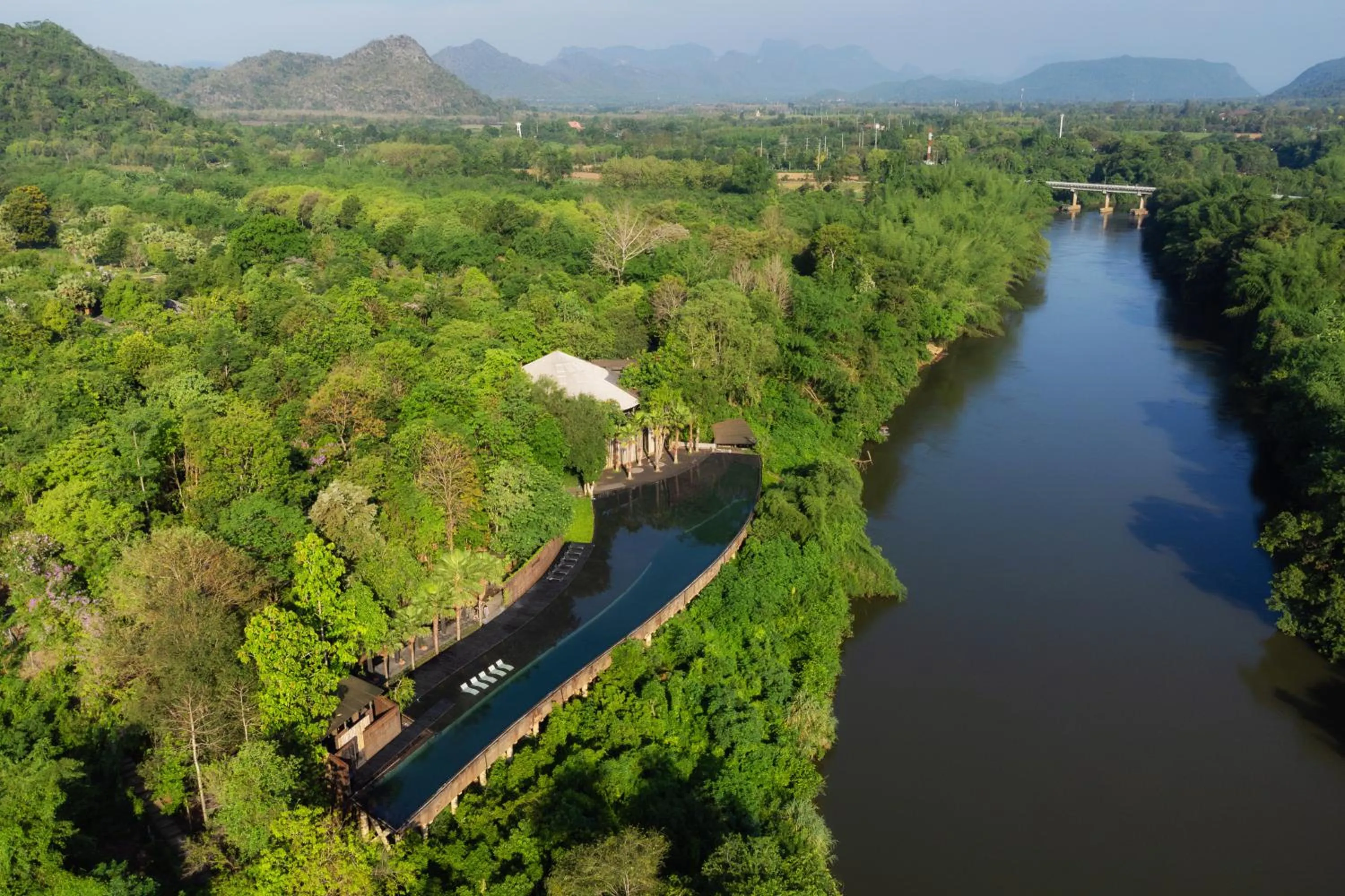 Bird's eye view in Sanctuary Kanchanaburi