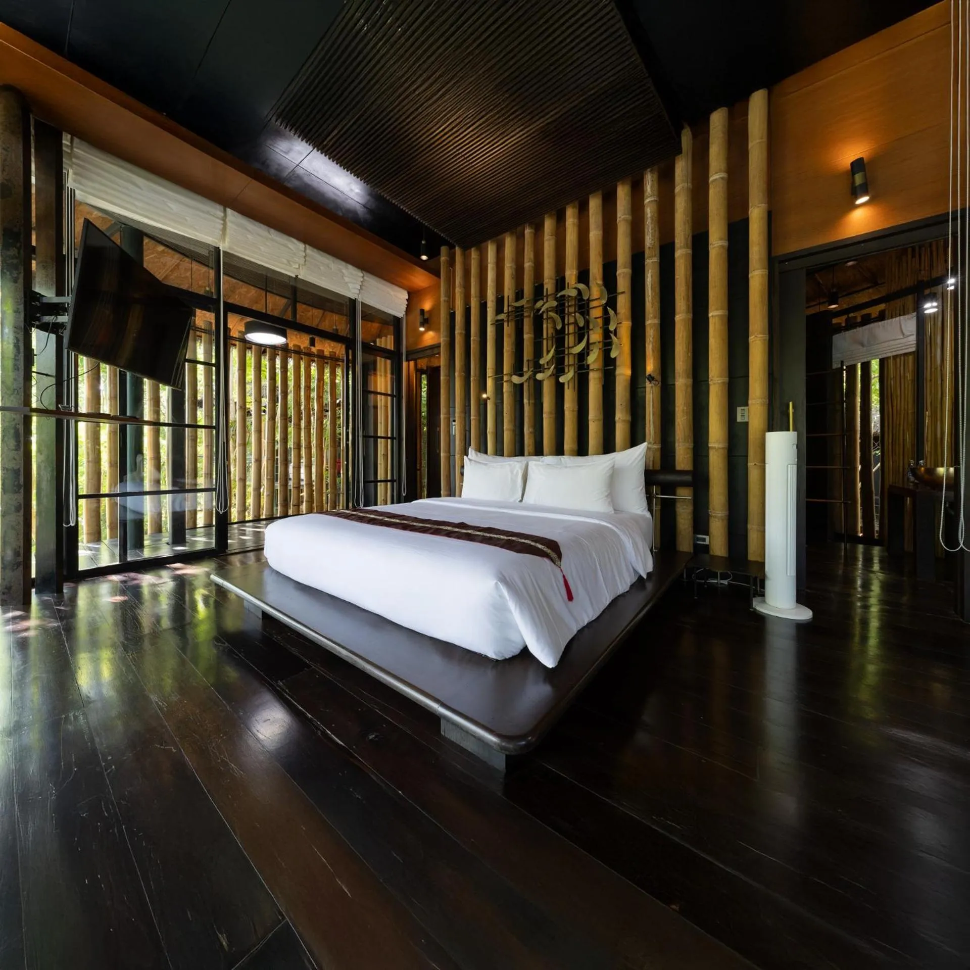 Bedroom, Bed in Sanctuary Kanchanaburi