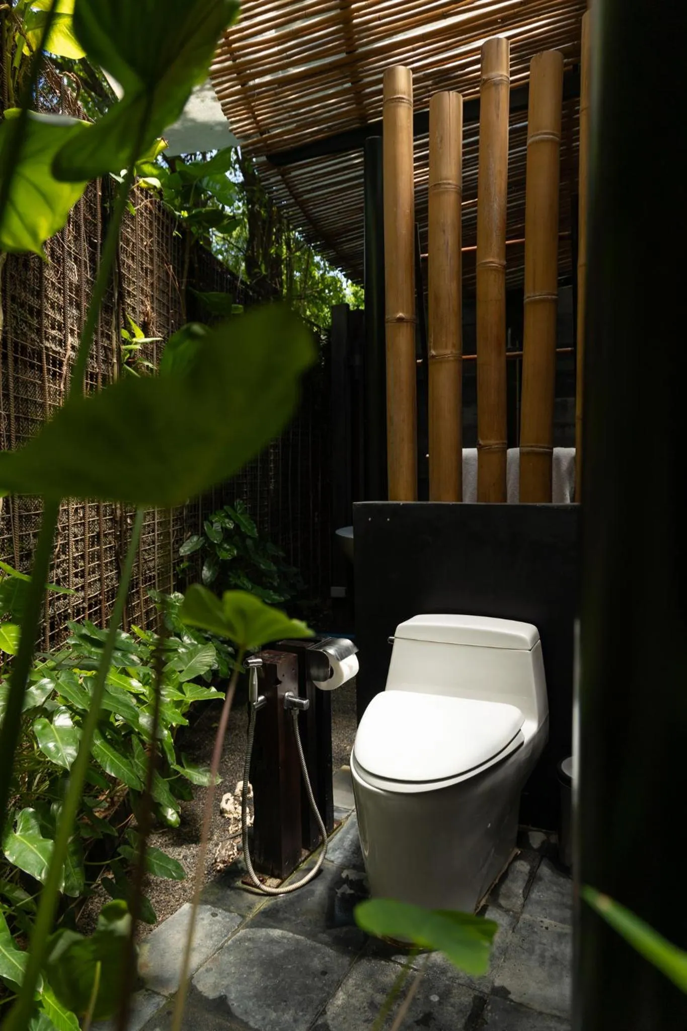 Toilet in Sanctuary Kanchanaburi