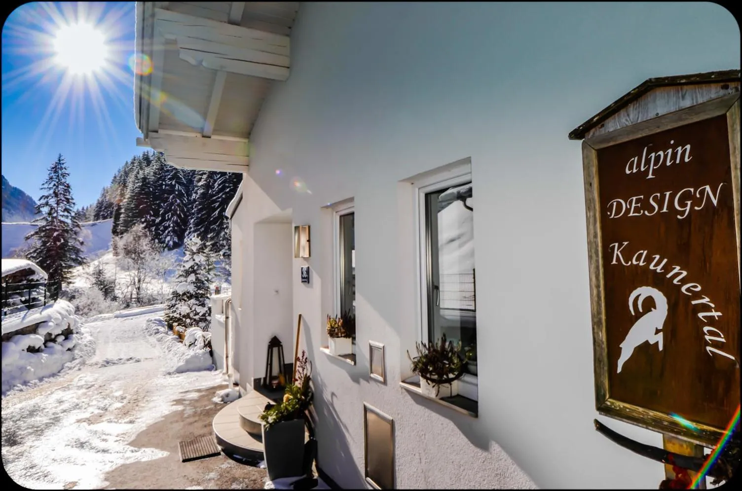 Property building in AlpinDesign Kaunertal