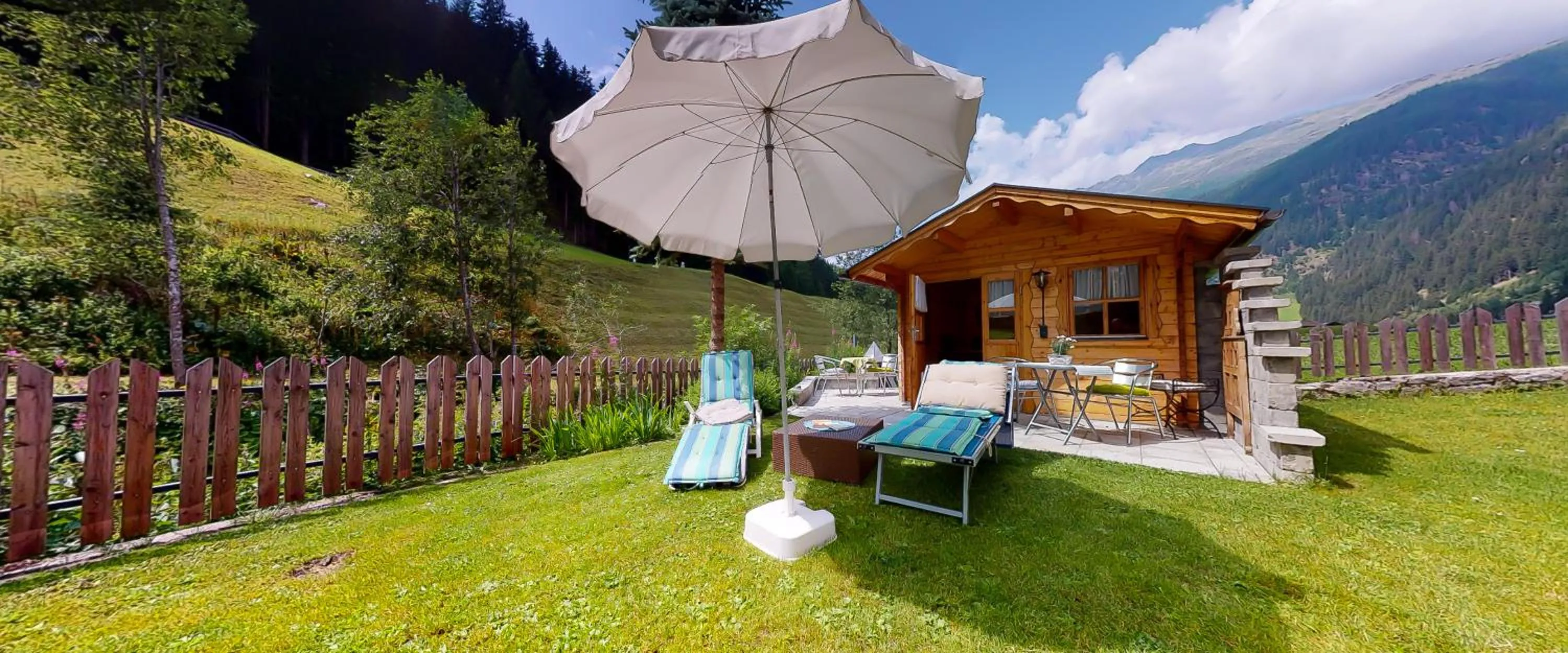 sunbed in AlpinDesign Kaunertal
