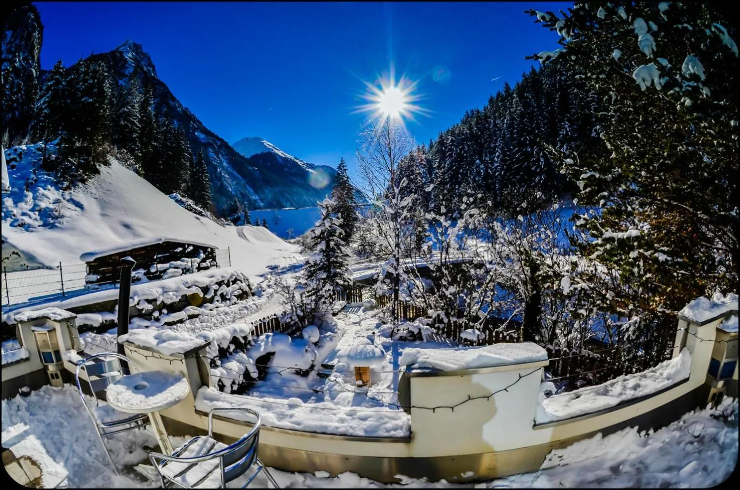 View (from property/room) in AlpinDesign Kaunertal