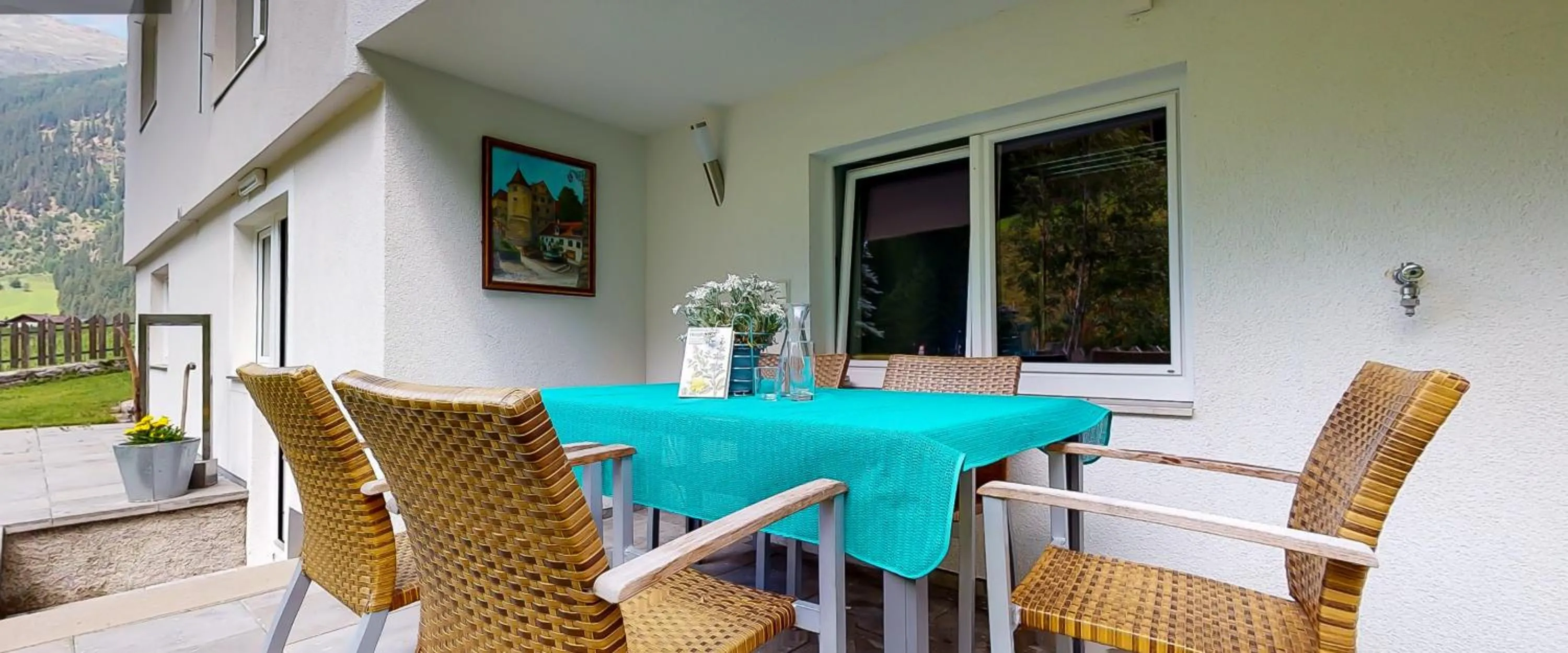 Seating area in AlpinDesign Kaunertal