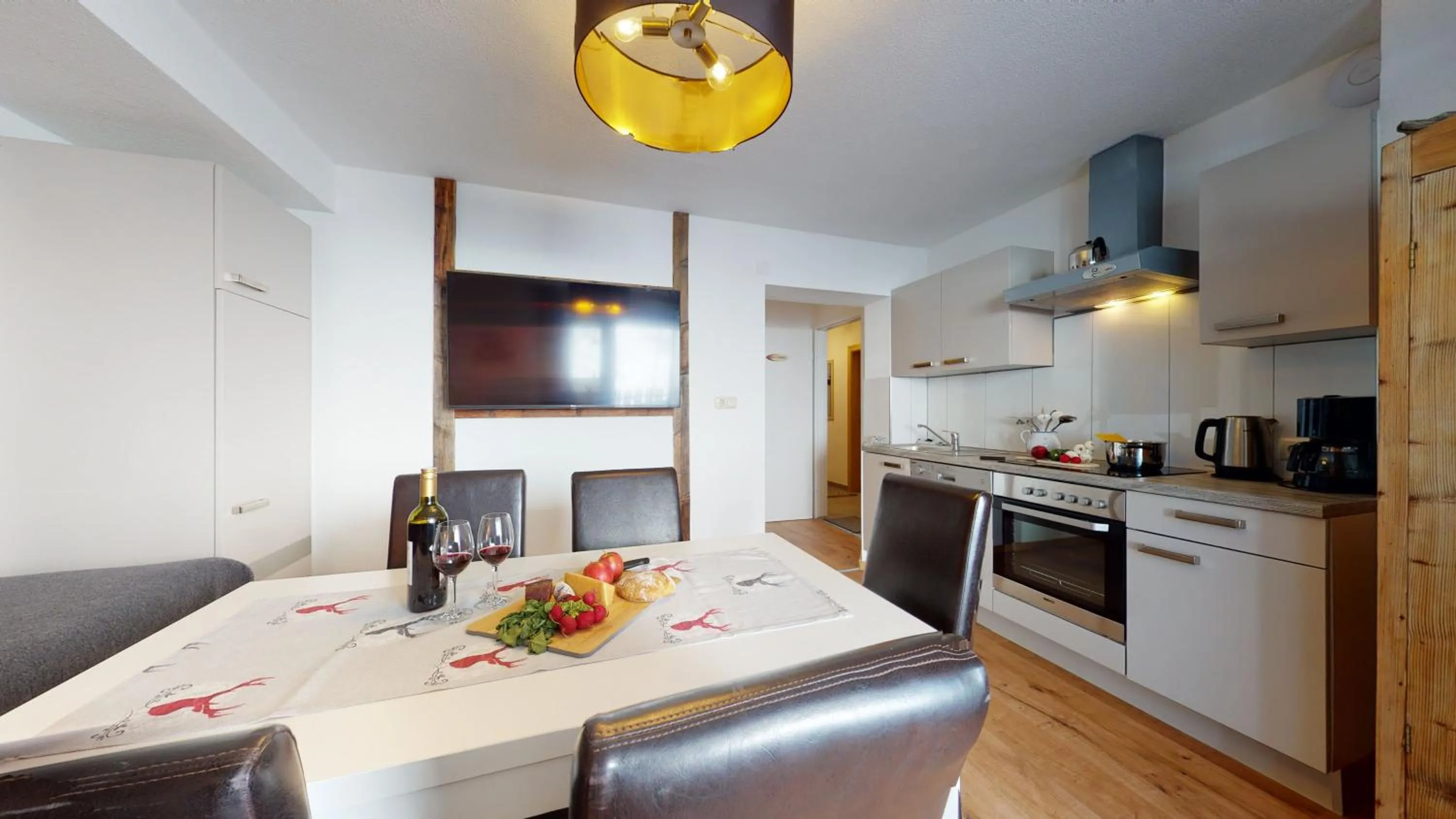 Kitchen or kitchenette in AlpinDesign Kaunertal