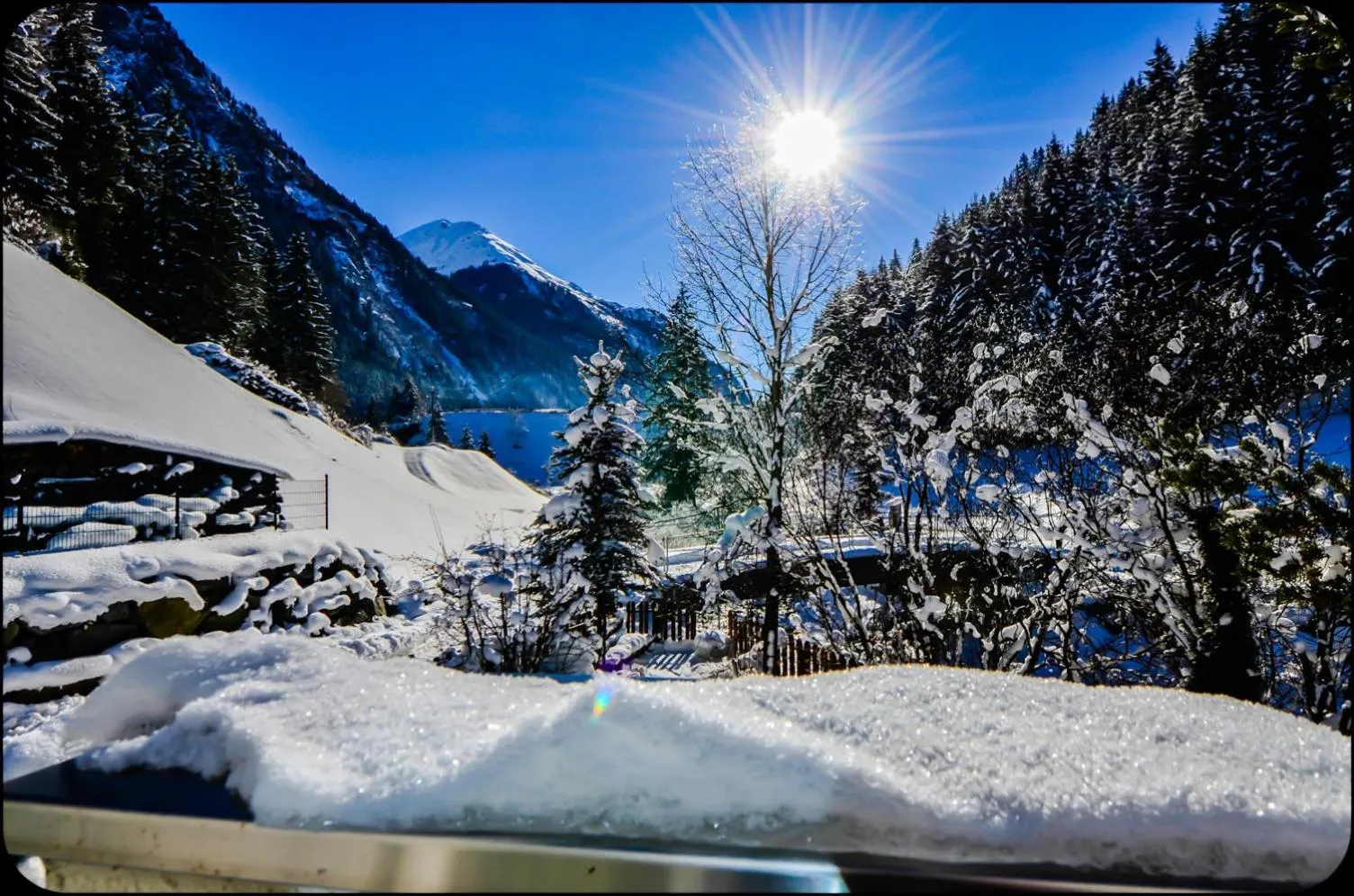 View (from property/room) in AlpinDesign Kaunertal