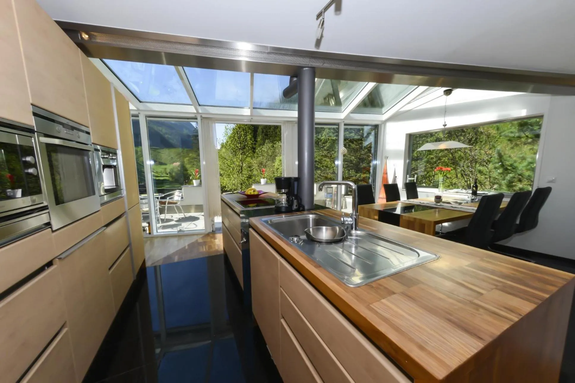 Kitchen or kitchenette in AlpinDesign Kaunertal