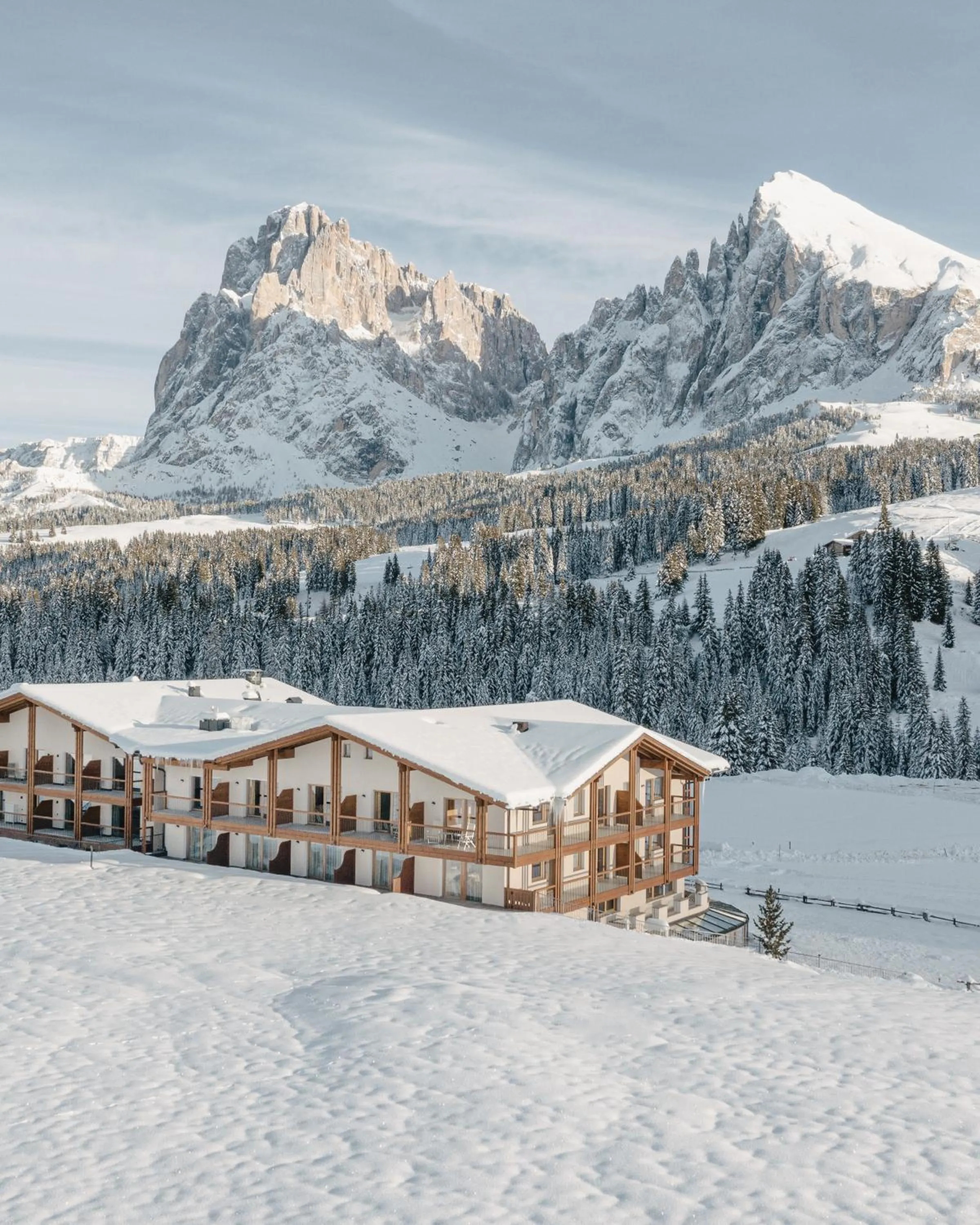 Property building in Brunelle Seiser Alm Lodge