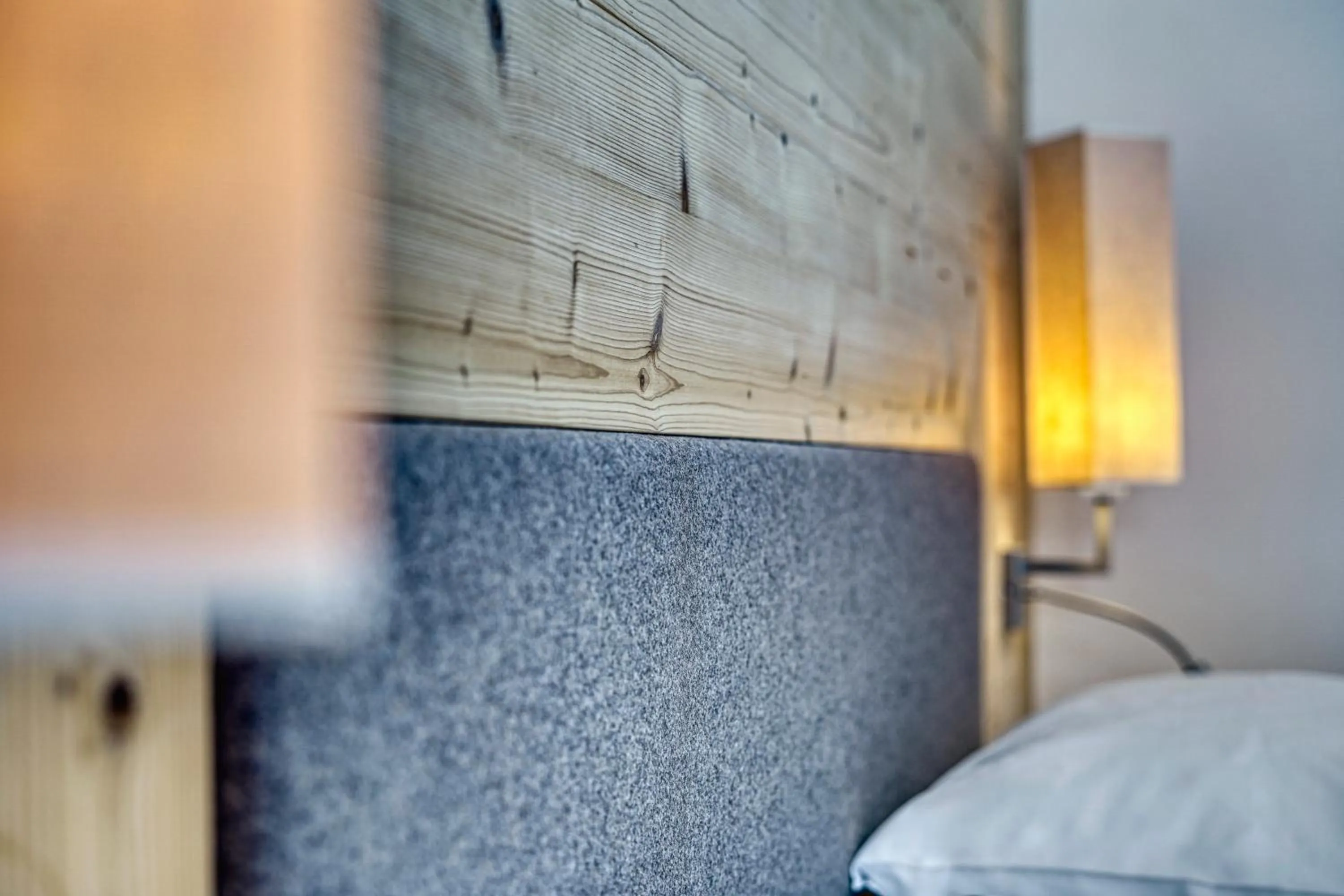 Decorative detail, Bed in Brunelle Seiser Alm Lodge