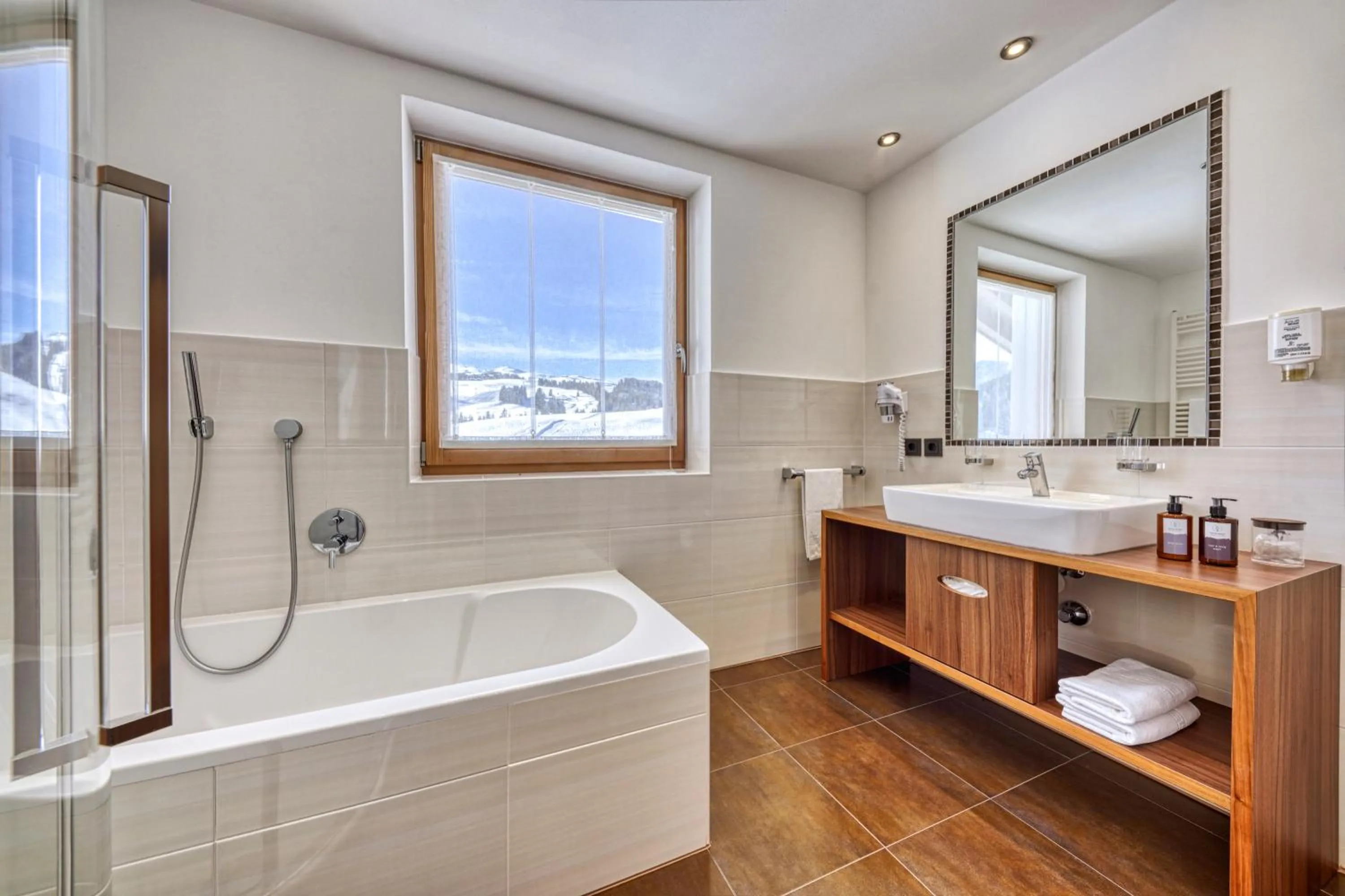 Bathroom in Brunelle Seiser Alm Lodge