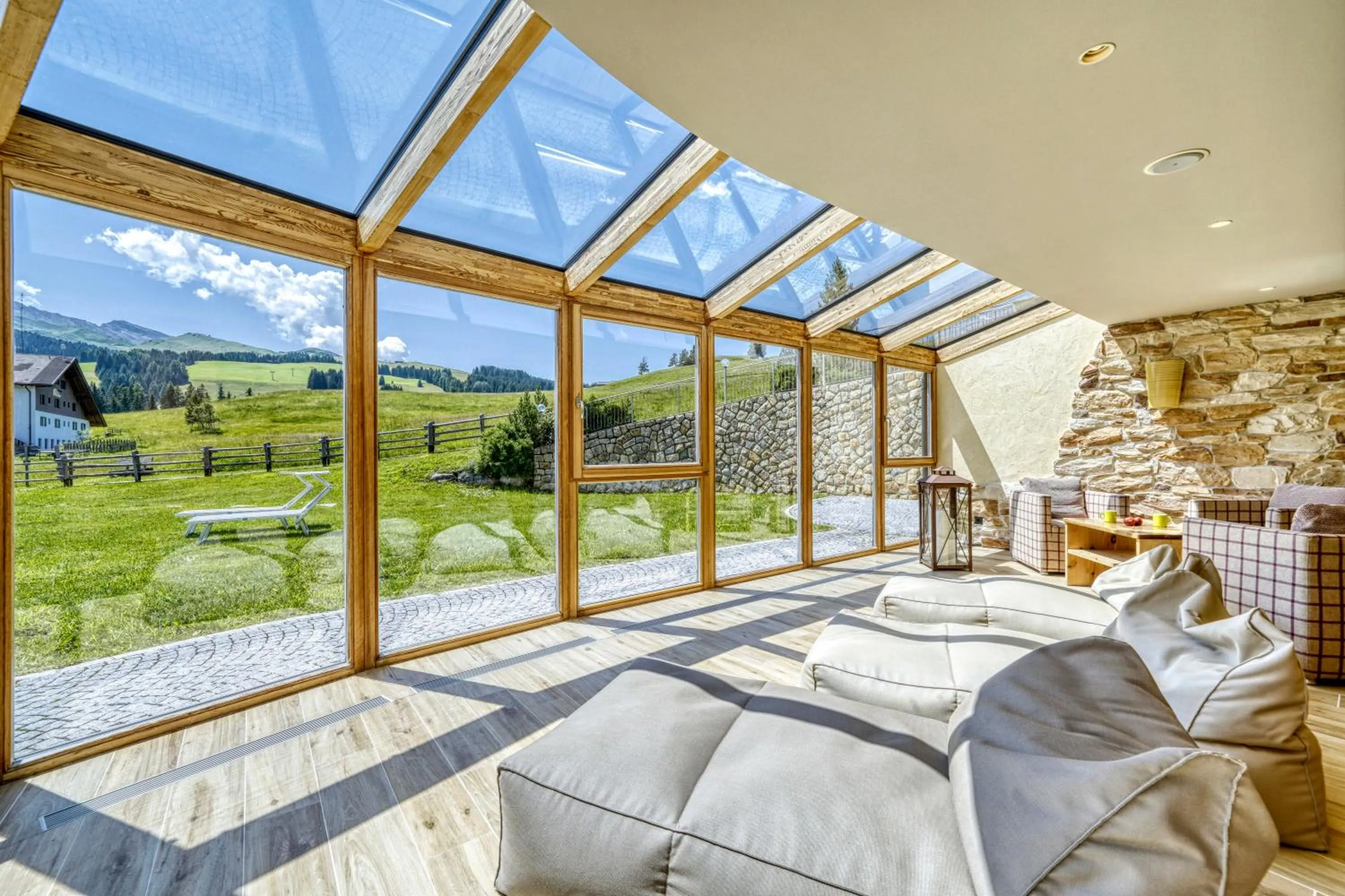 Spa and wellness centre/facilities in Brunelle Seiser Alm Lodge