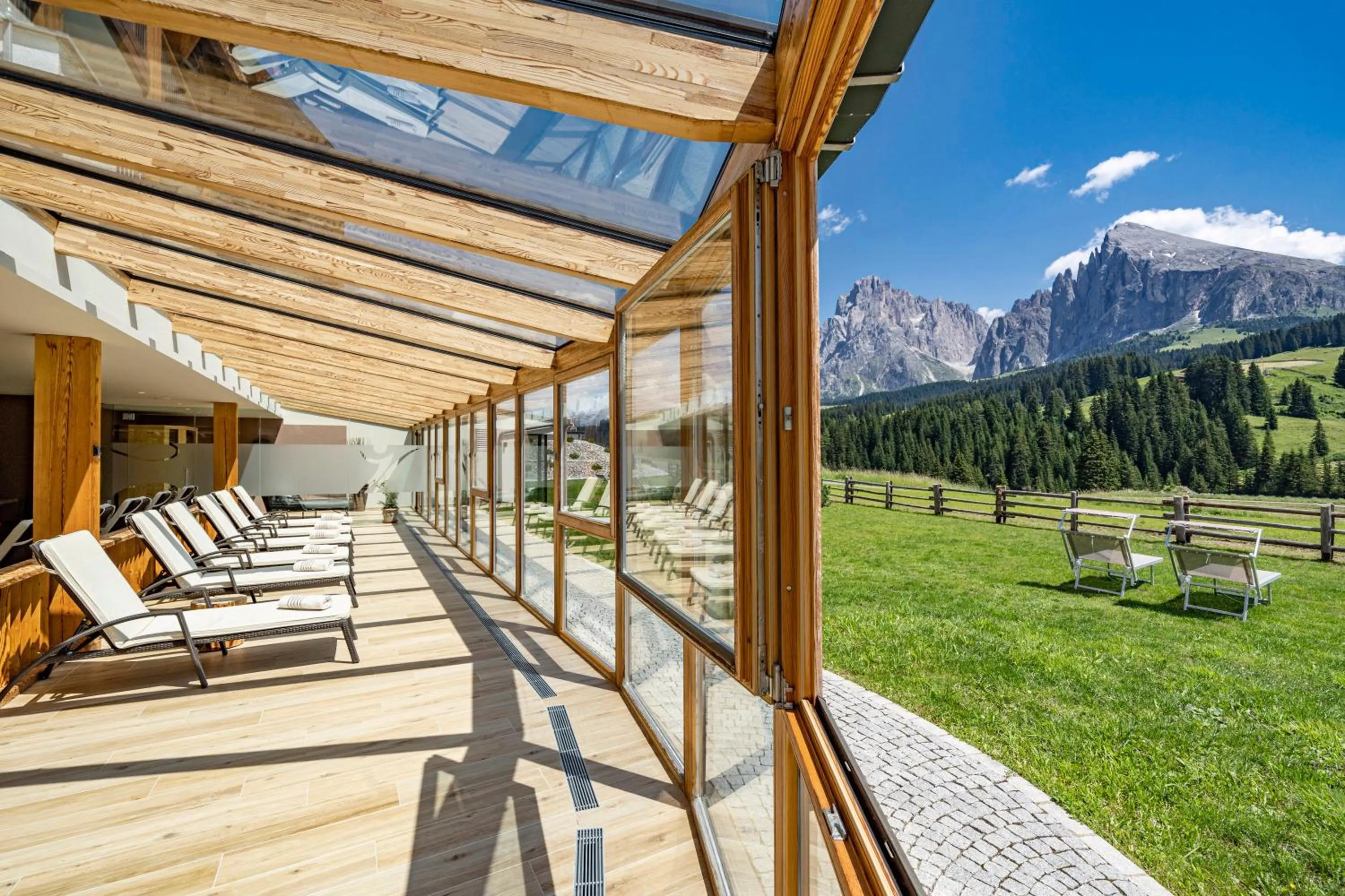 Spa and wellness centre/facilities in Brunelle Seiser Alm Lodge