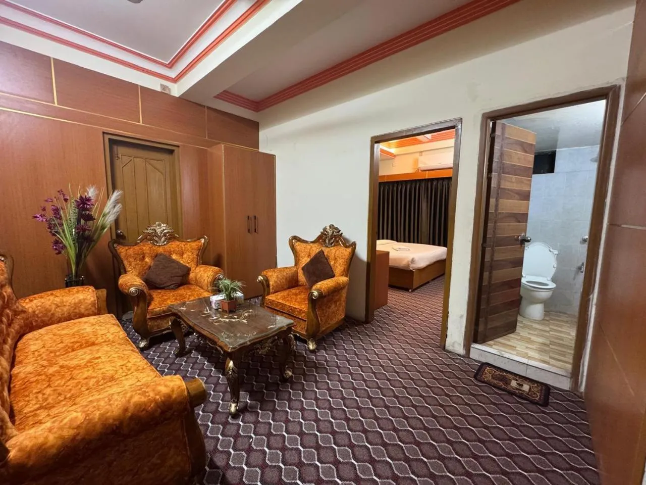 Bed in Hotel Rosewood Uttara