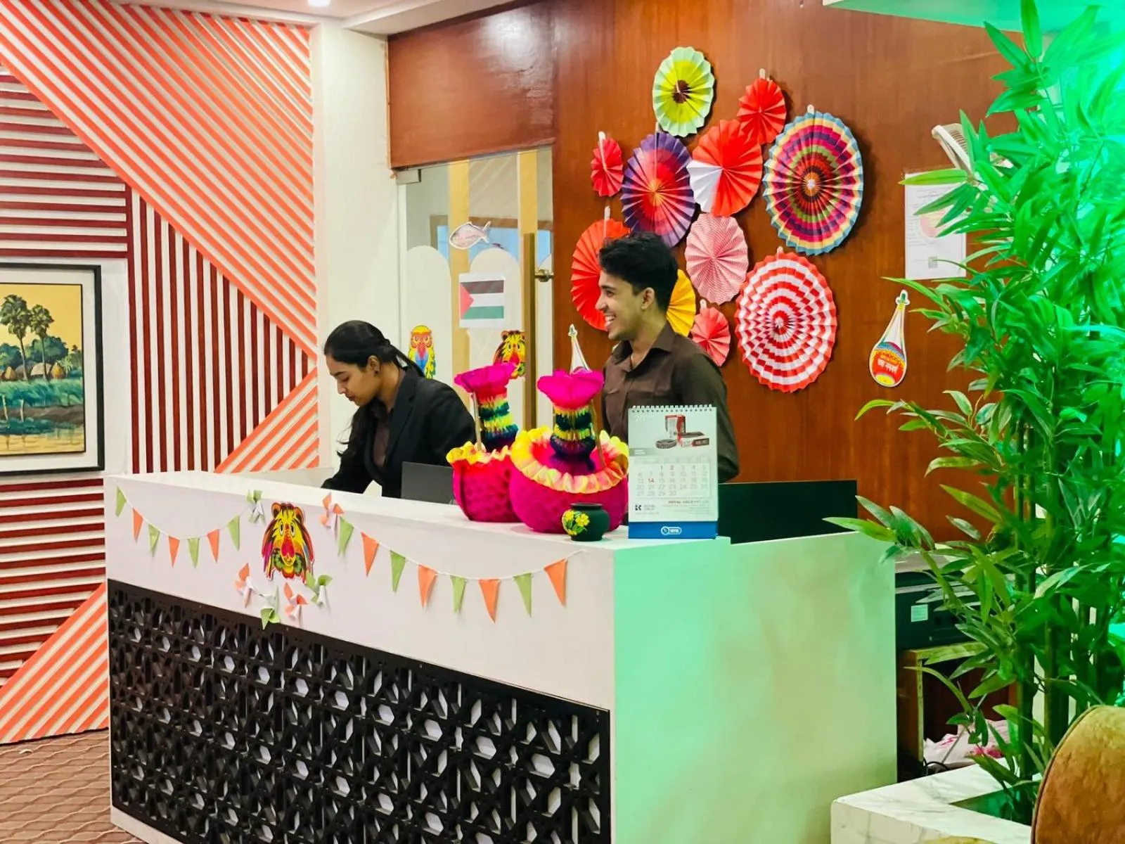 Lobby or reception in Hotel Rosewood Uttara