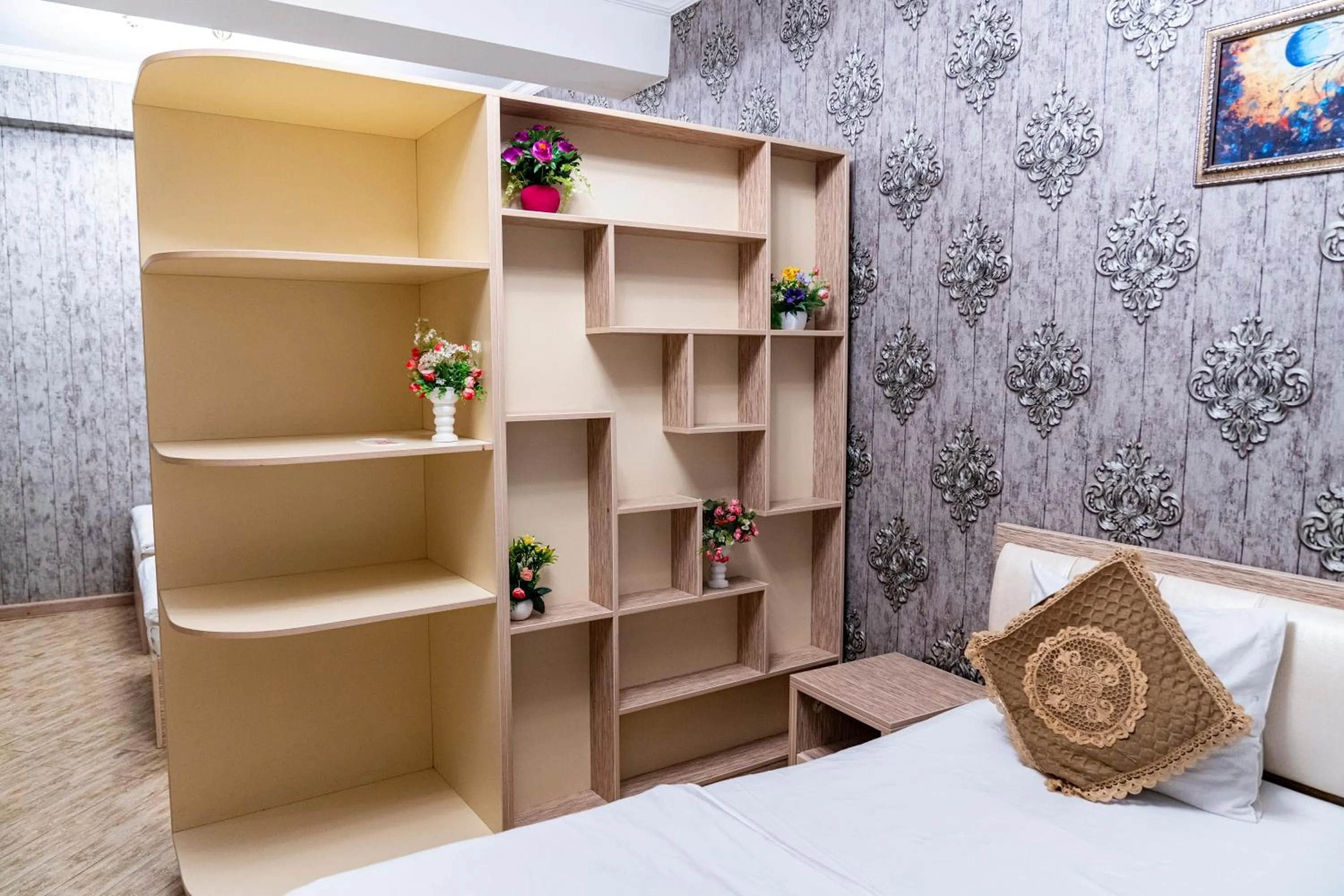 Bed in Sebail Inn Hotel Badamdar and Shah Hostel