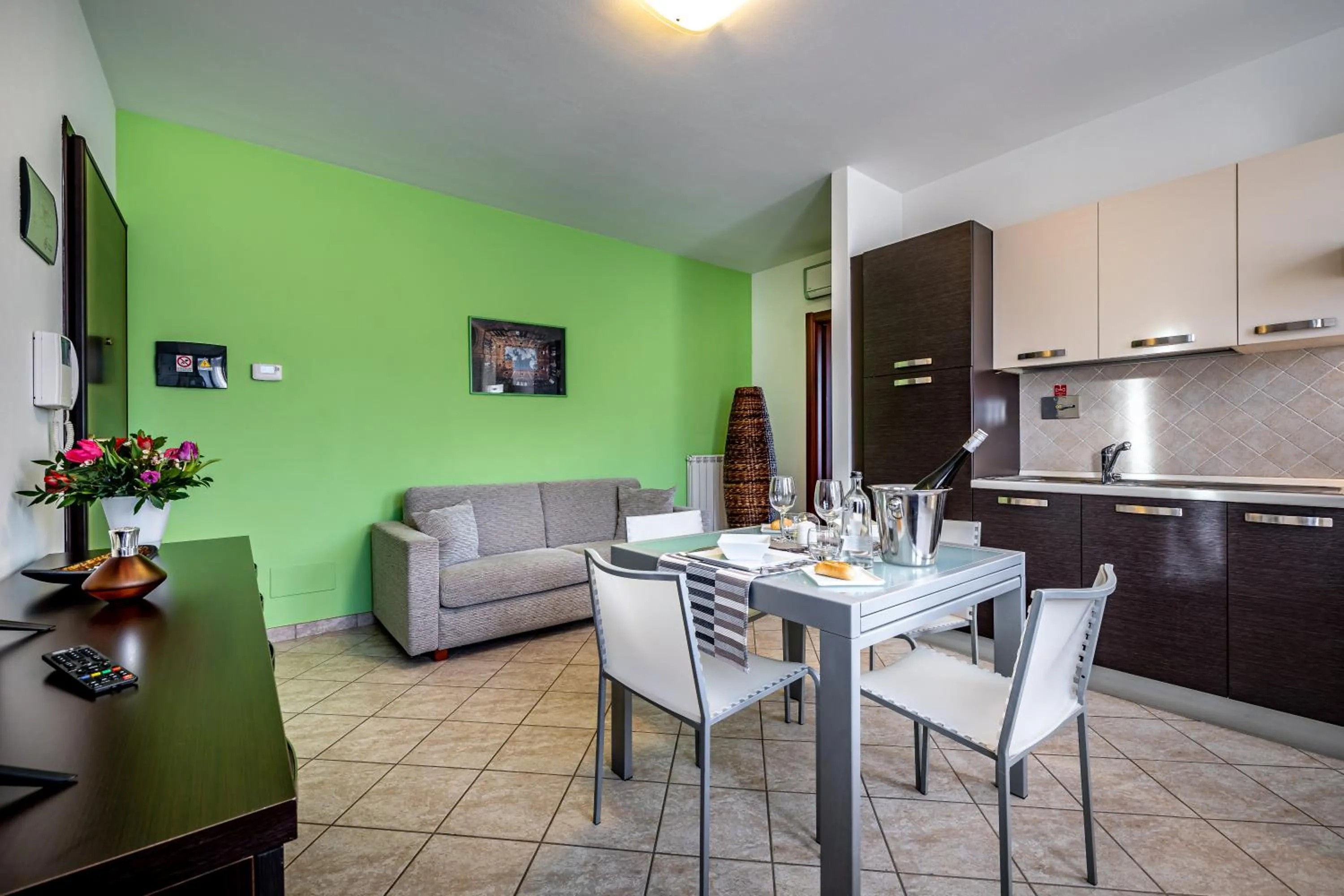 Kitchen or kitchenette in Casa Vacanze Arianna