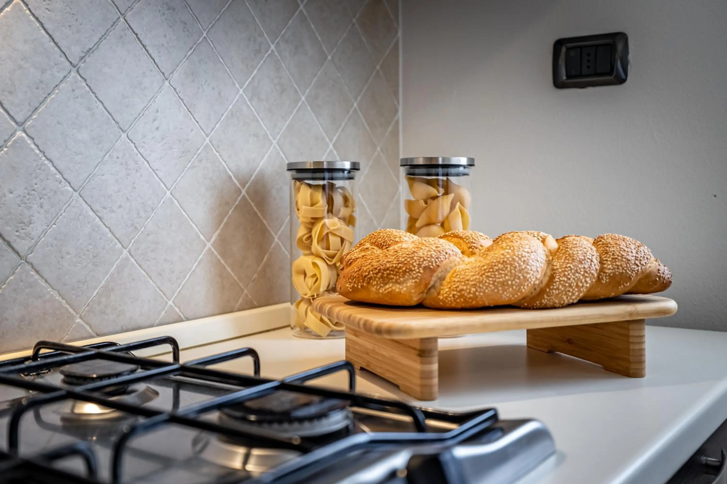 Kitchen or kitchenette in Casa Vacanze Arianna