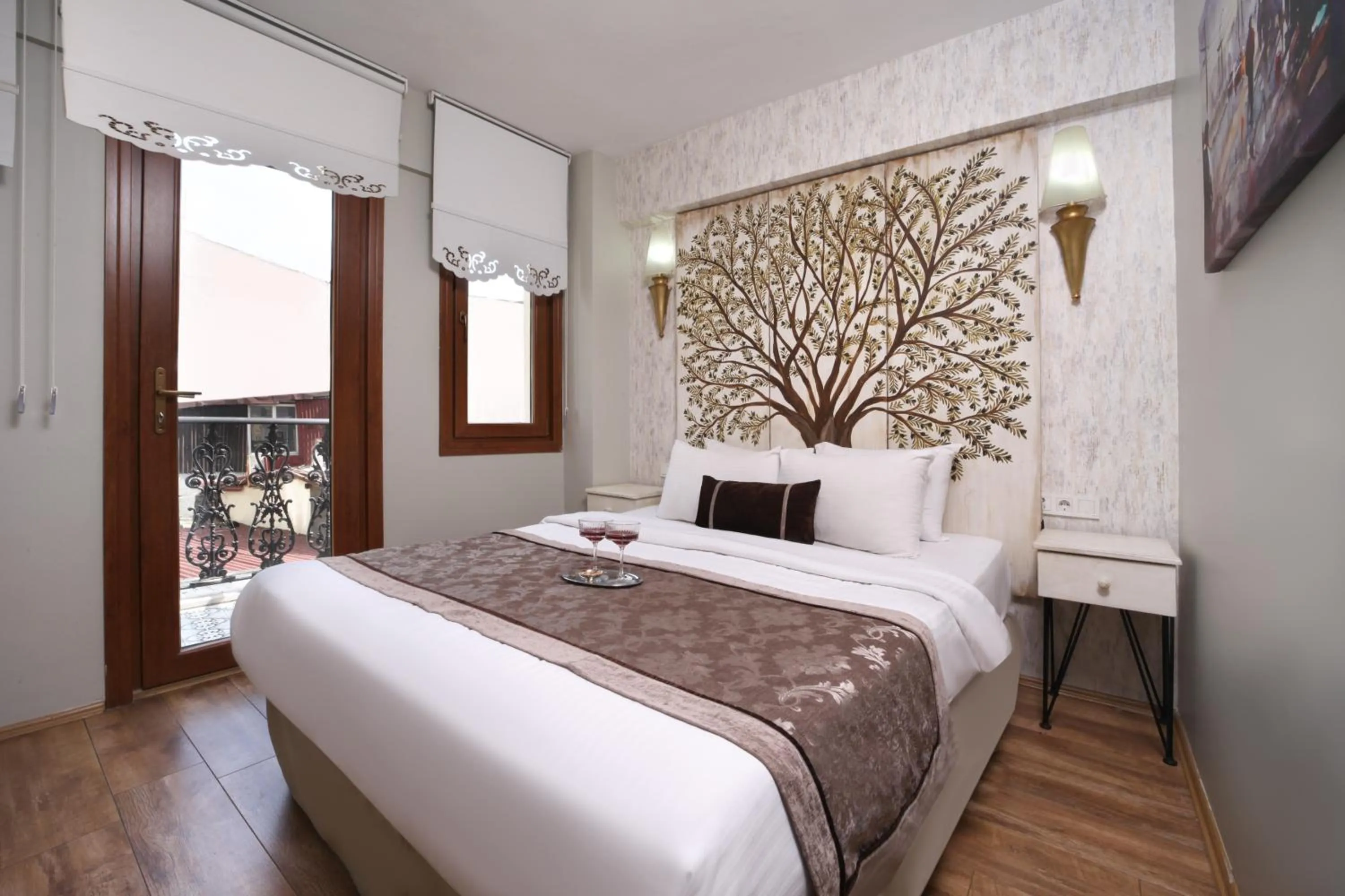 Bed in Oriella Hotel - Istanbul Taksim