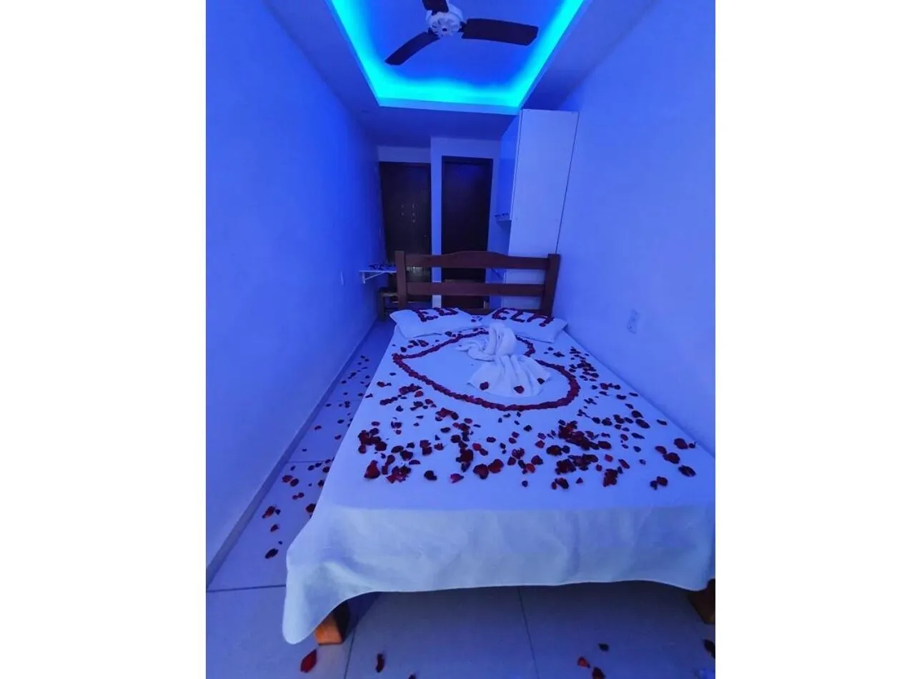 Property building, Bed in Pousada Ninho da Coruja