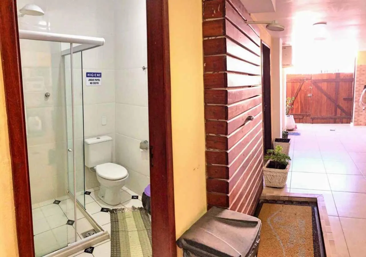 Bathroom in Pousada Ninho da Coruja