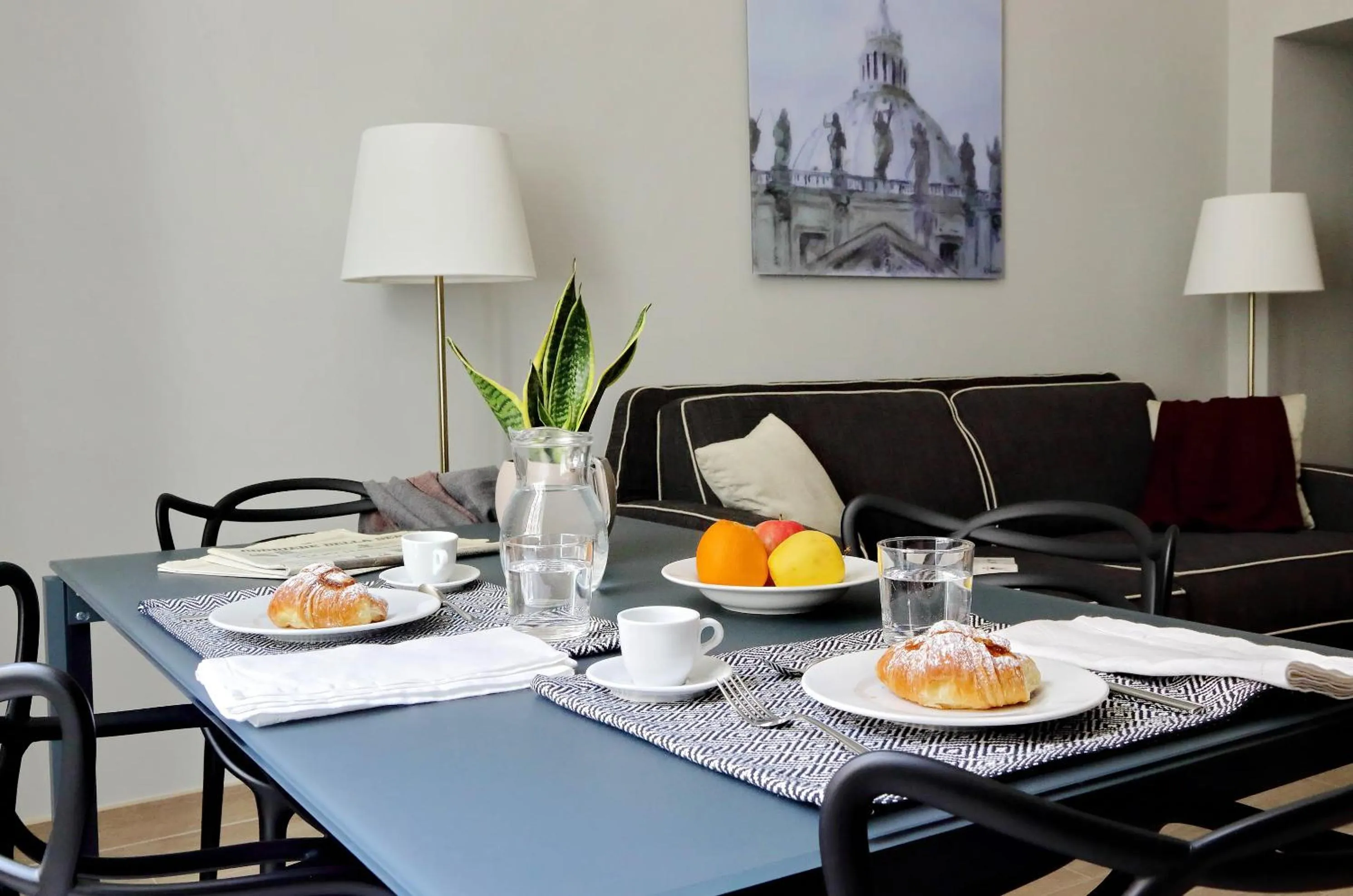Dining area in Monti Apartments - My Extra Home