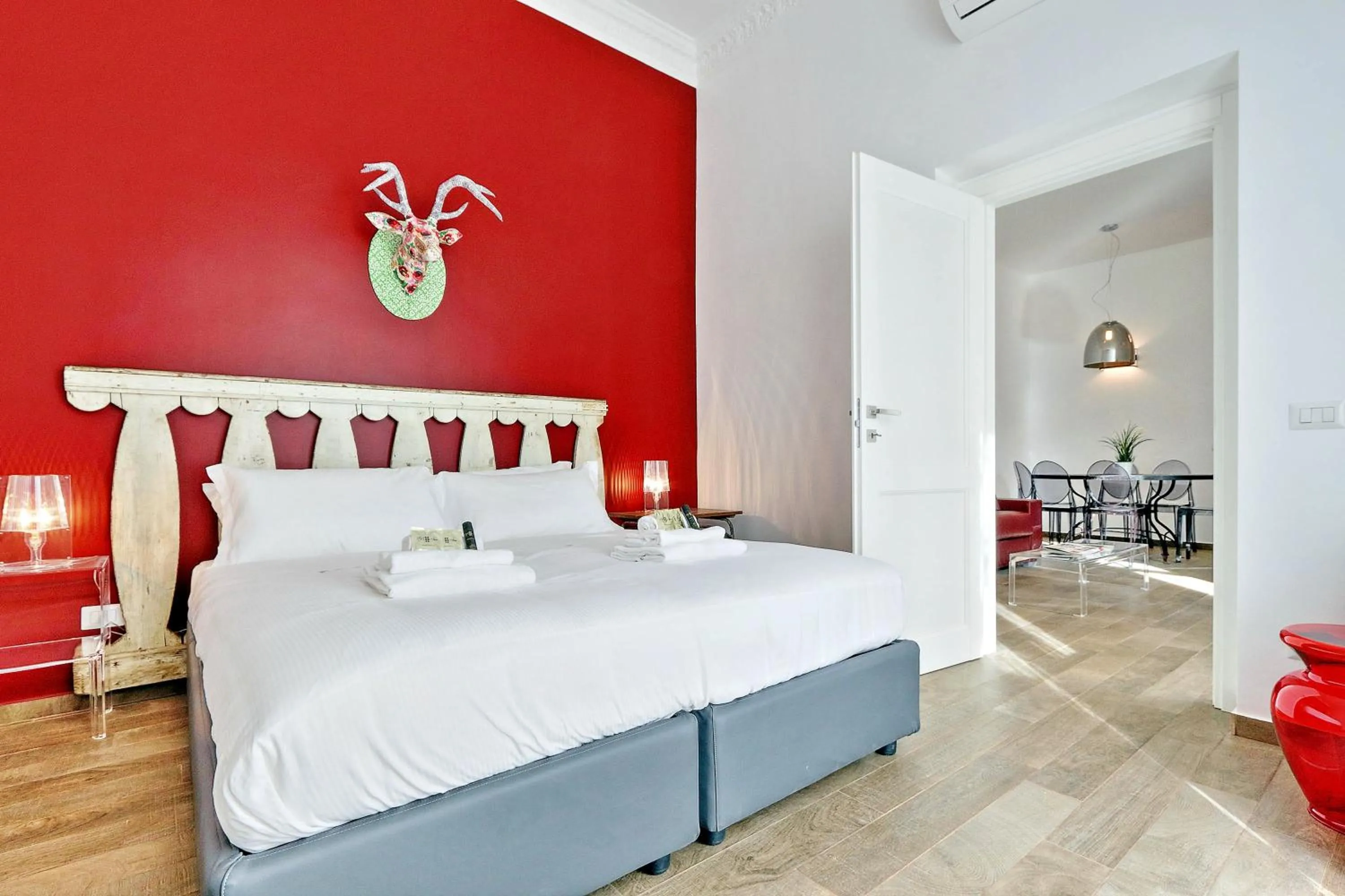 Bedroom, Bed in Monti Apartments - My Extra Home