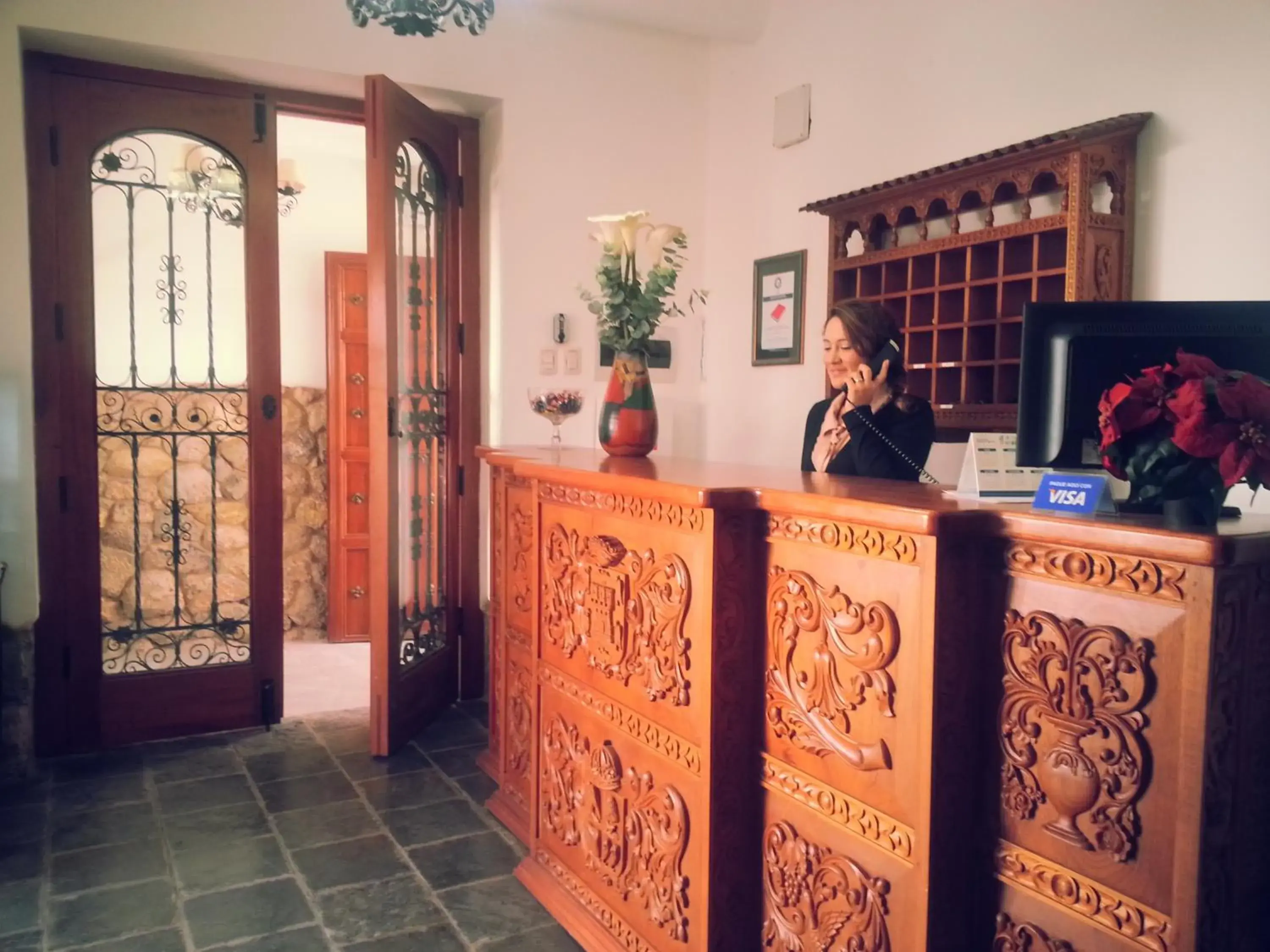 Lobby or reception in Illa Hotel Lobby or reception in Illa Hotel