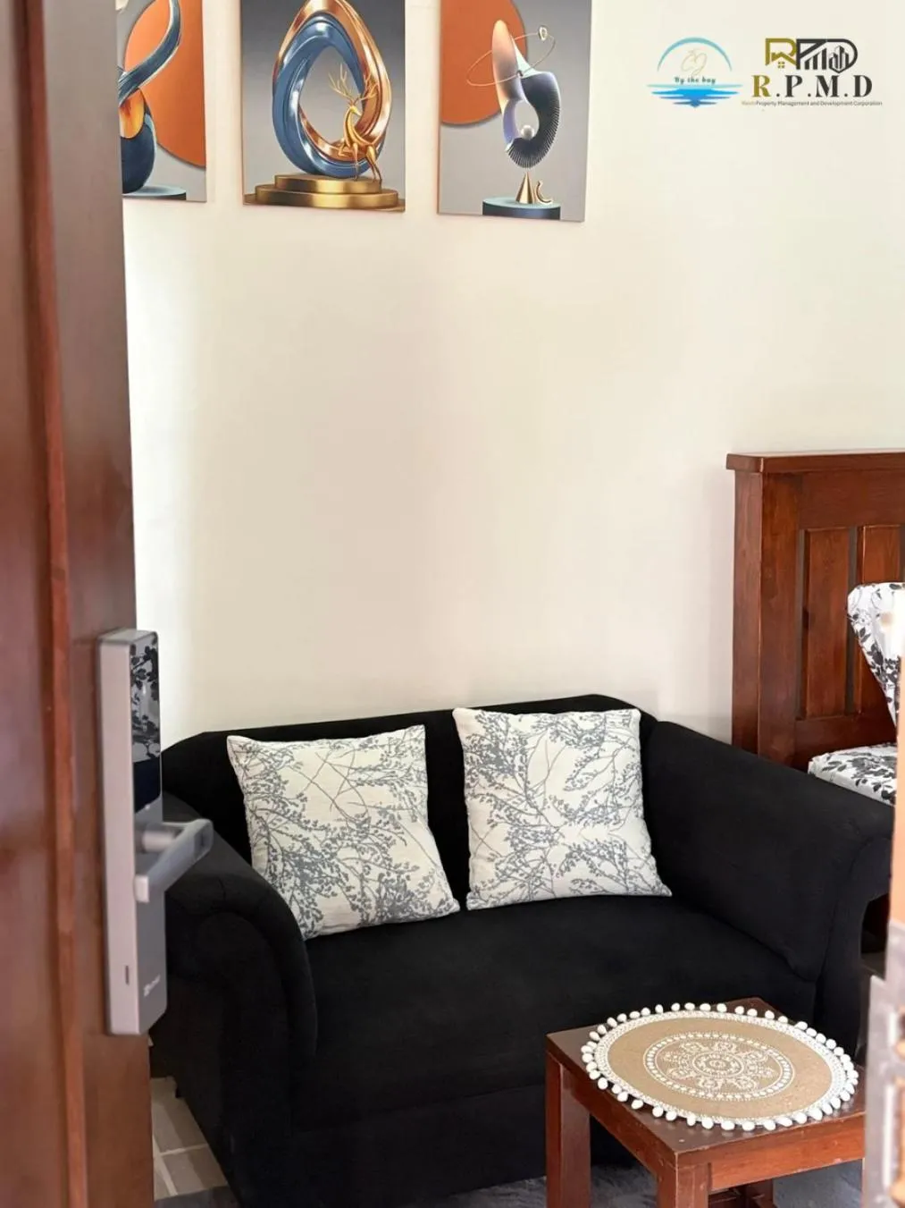 Living room in CJ by the Bay