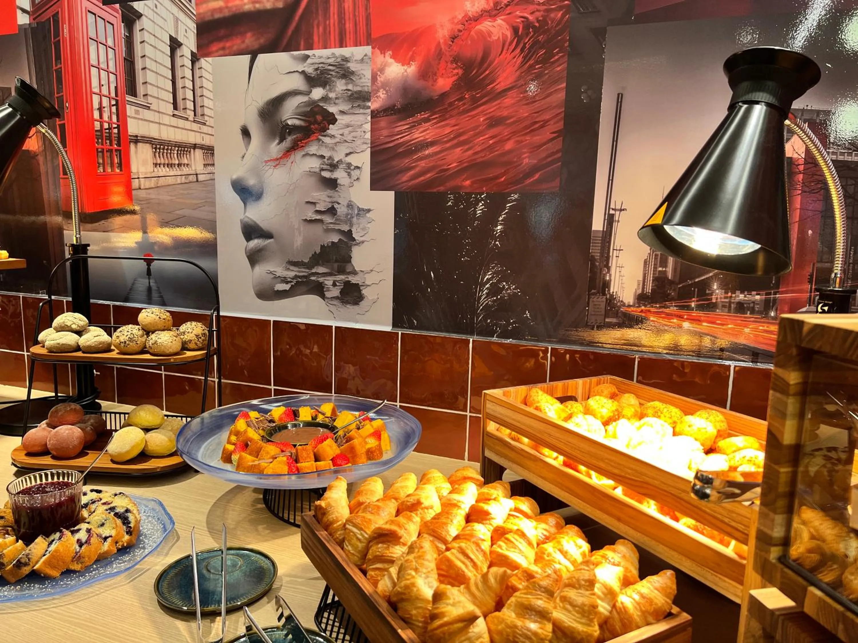 Breakfast in Radisson RED Ibirapuera