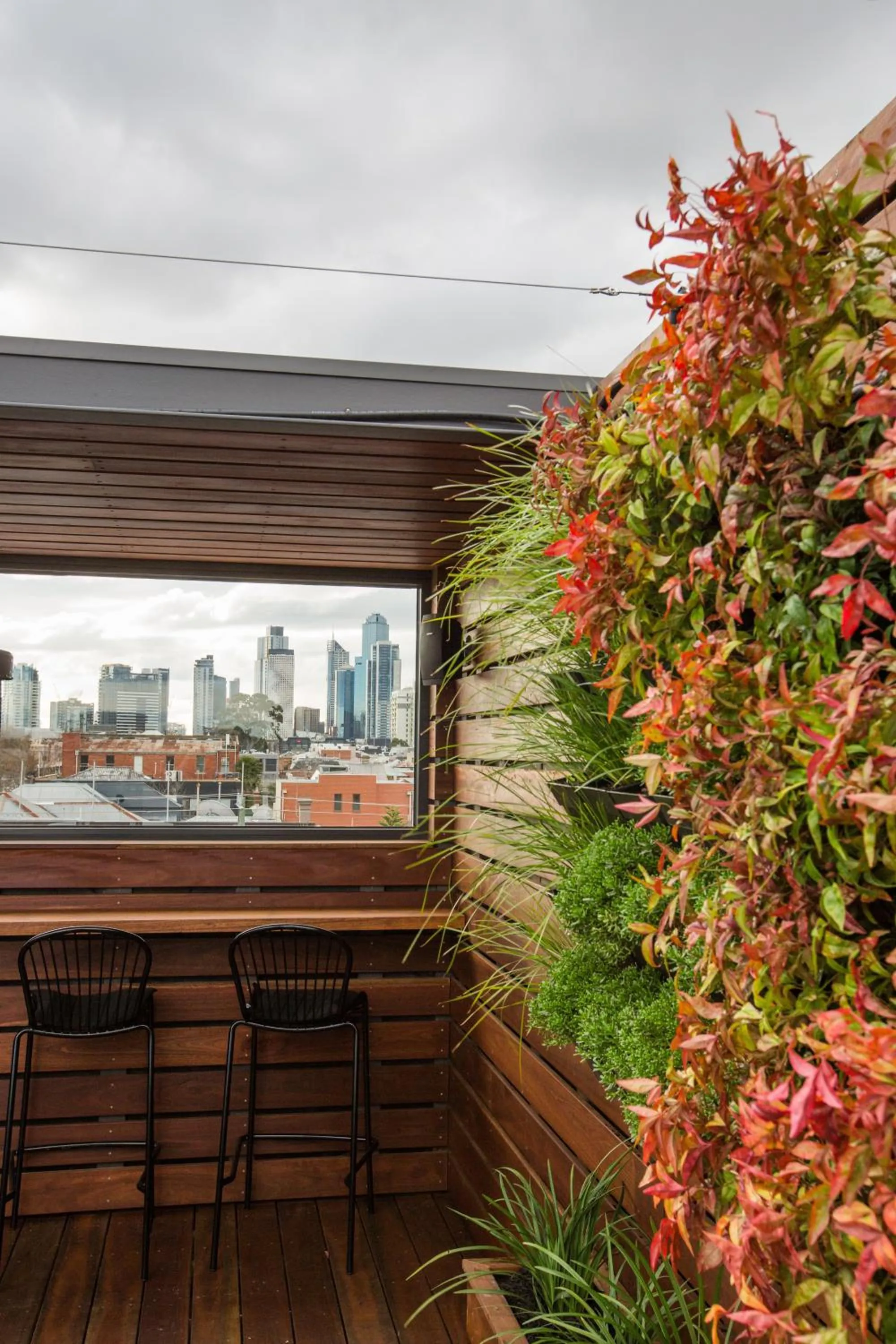 City view in Coppersmith Hotel