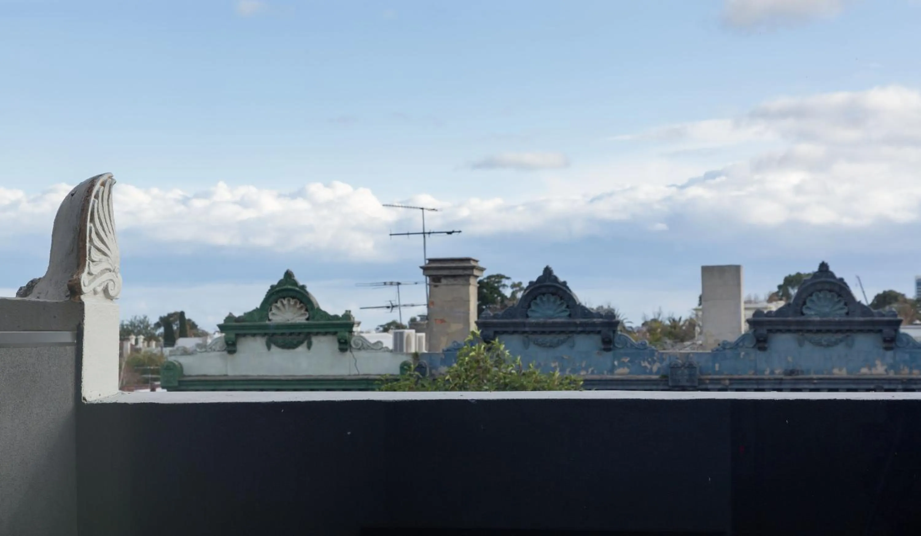 Decorative detail in Coppersmith Hotel