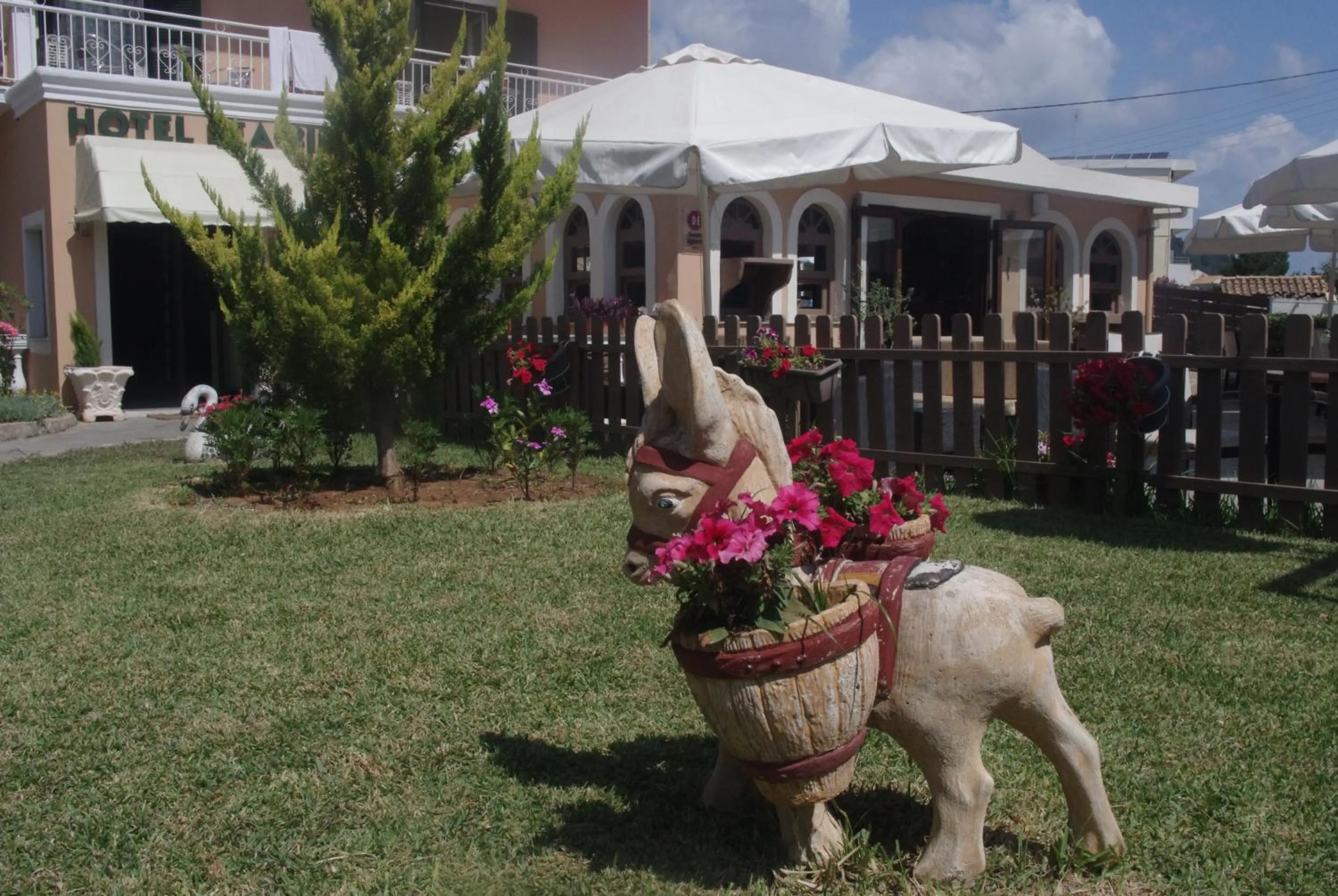 Garden view in SeaBird Hotel