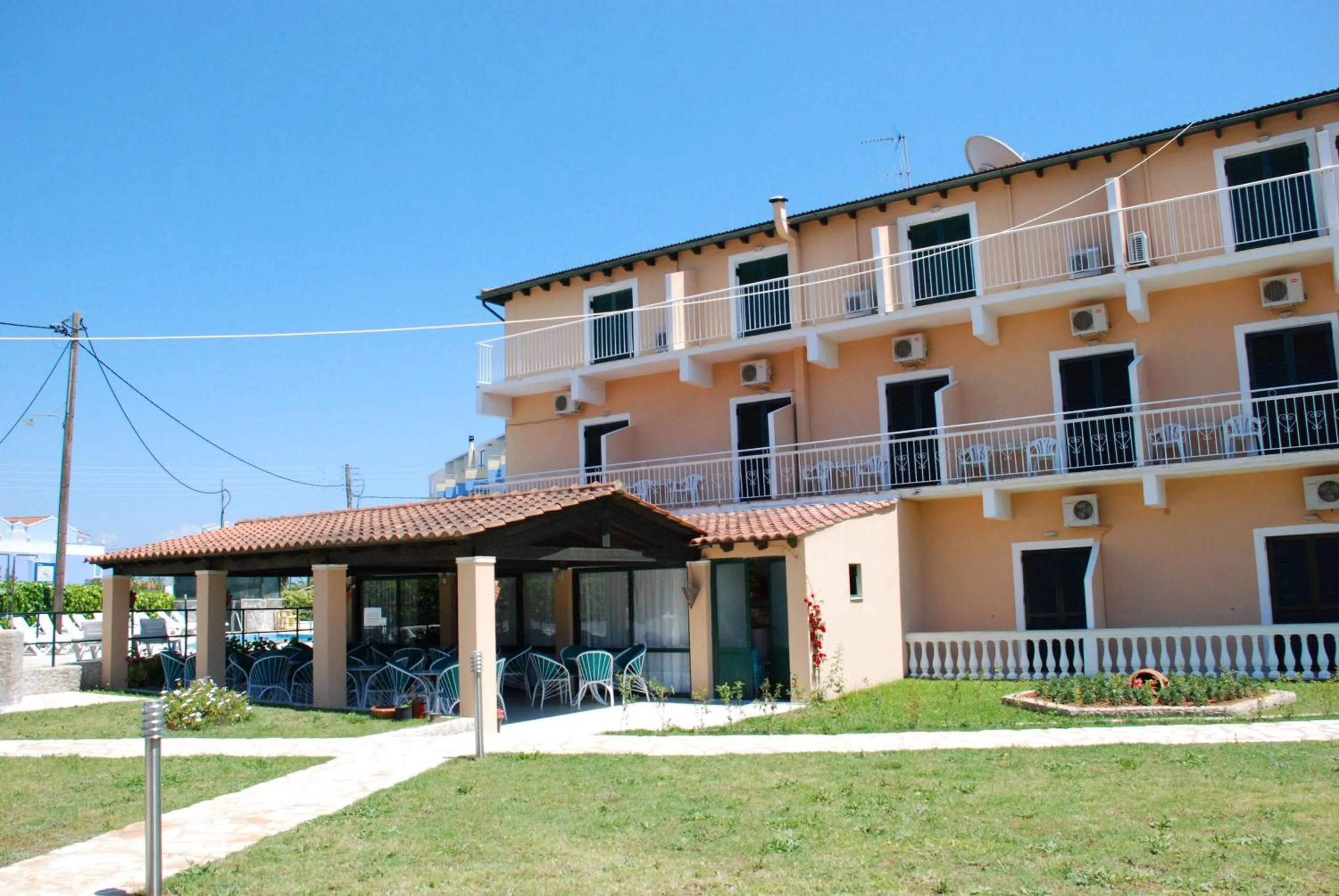 Garden view in SeaBird Hotel