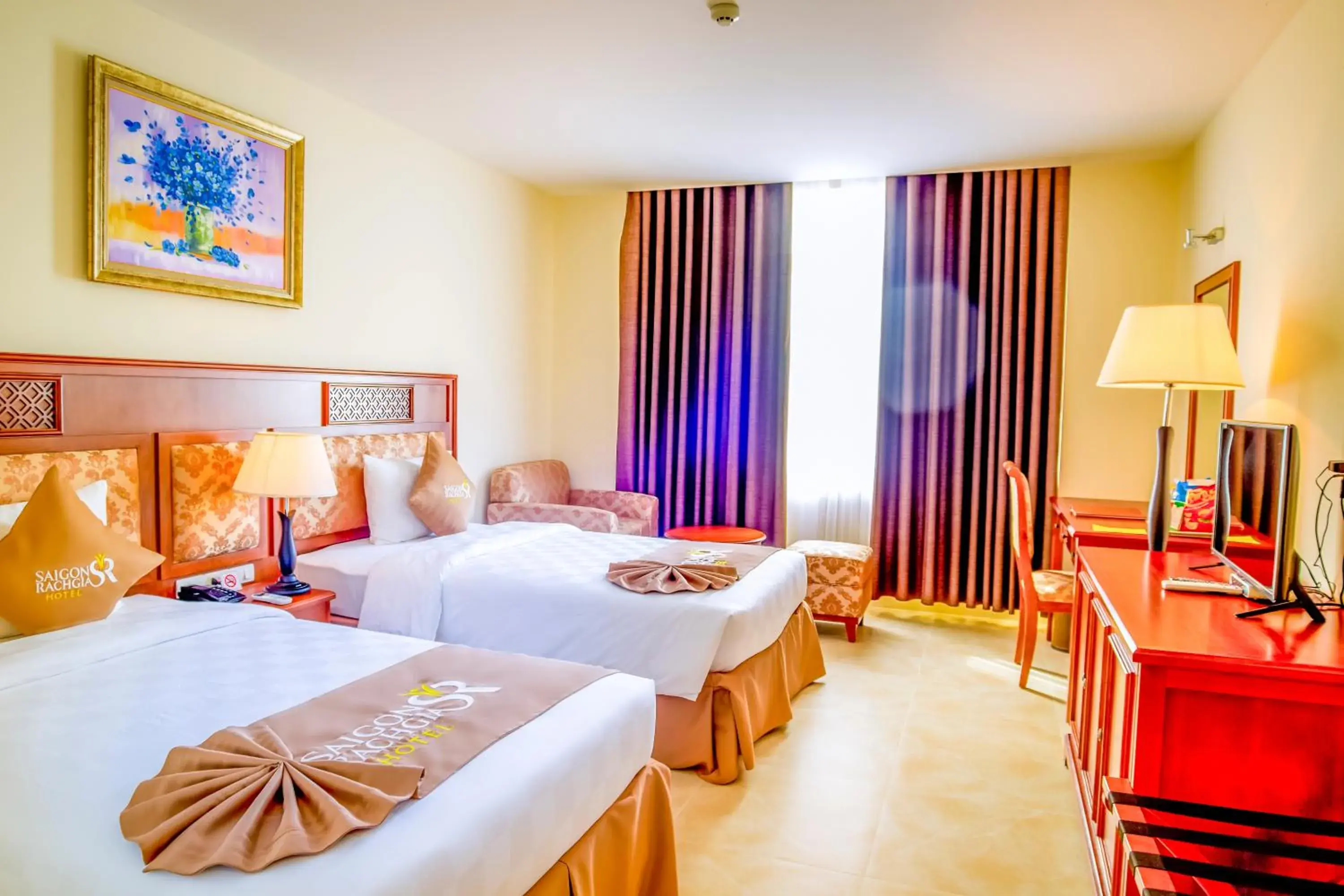 Bedroom, Bed in Sai Gon Rach Gia Hotel Bedroom, Bed in Sai Gon Rach Gia Hotel