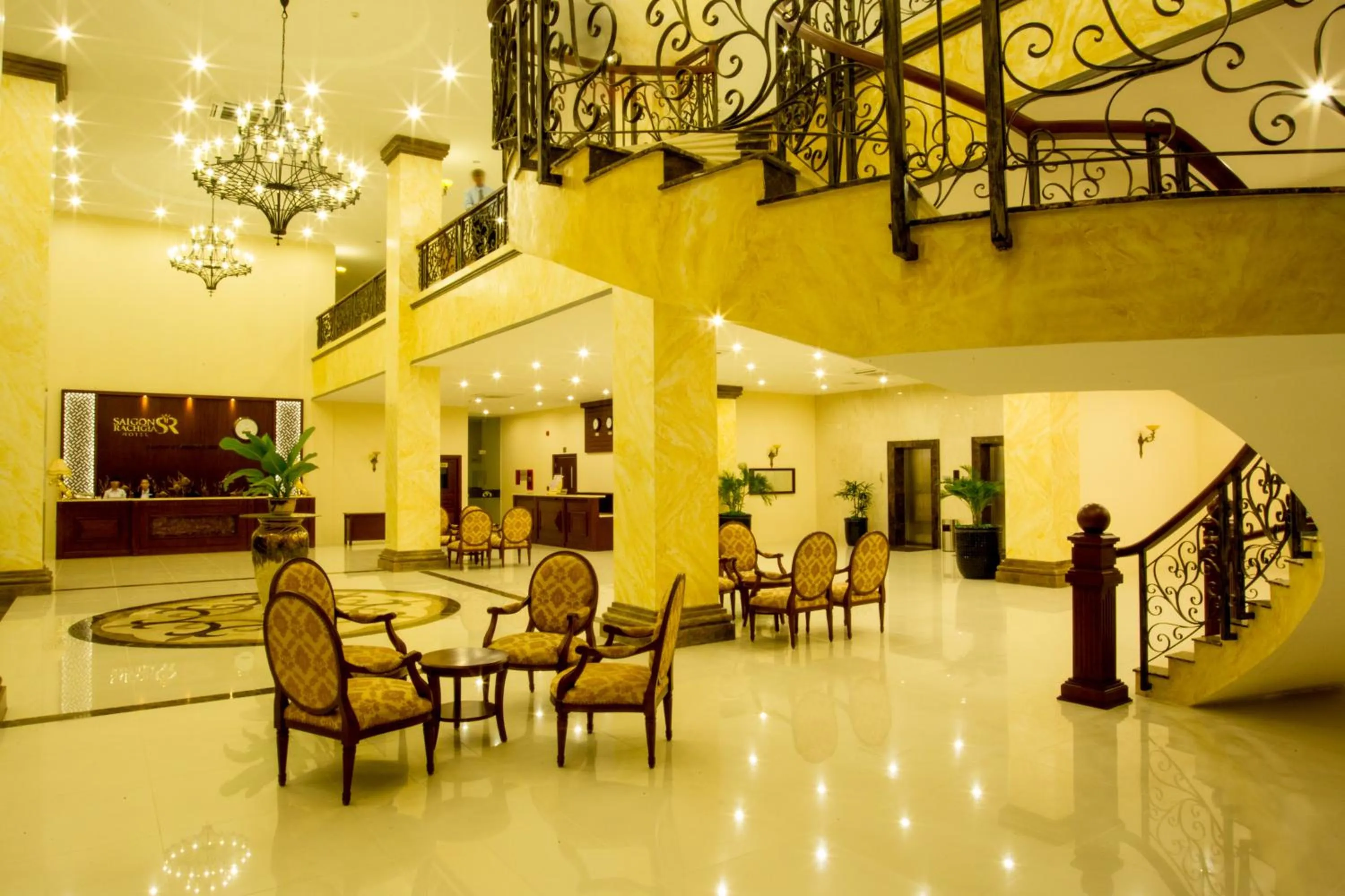 Lobby or reception in Sai Gon Rach Gia Hotel