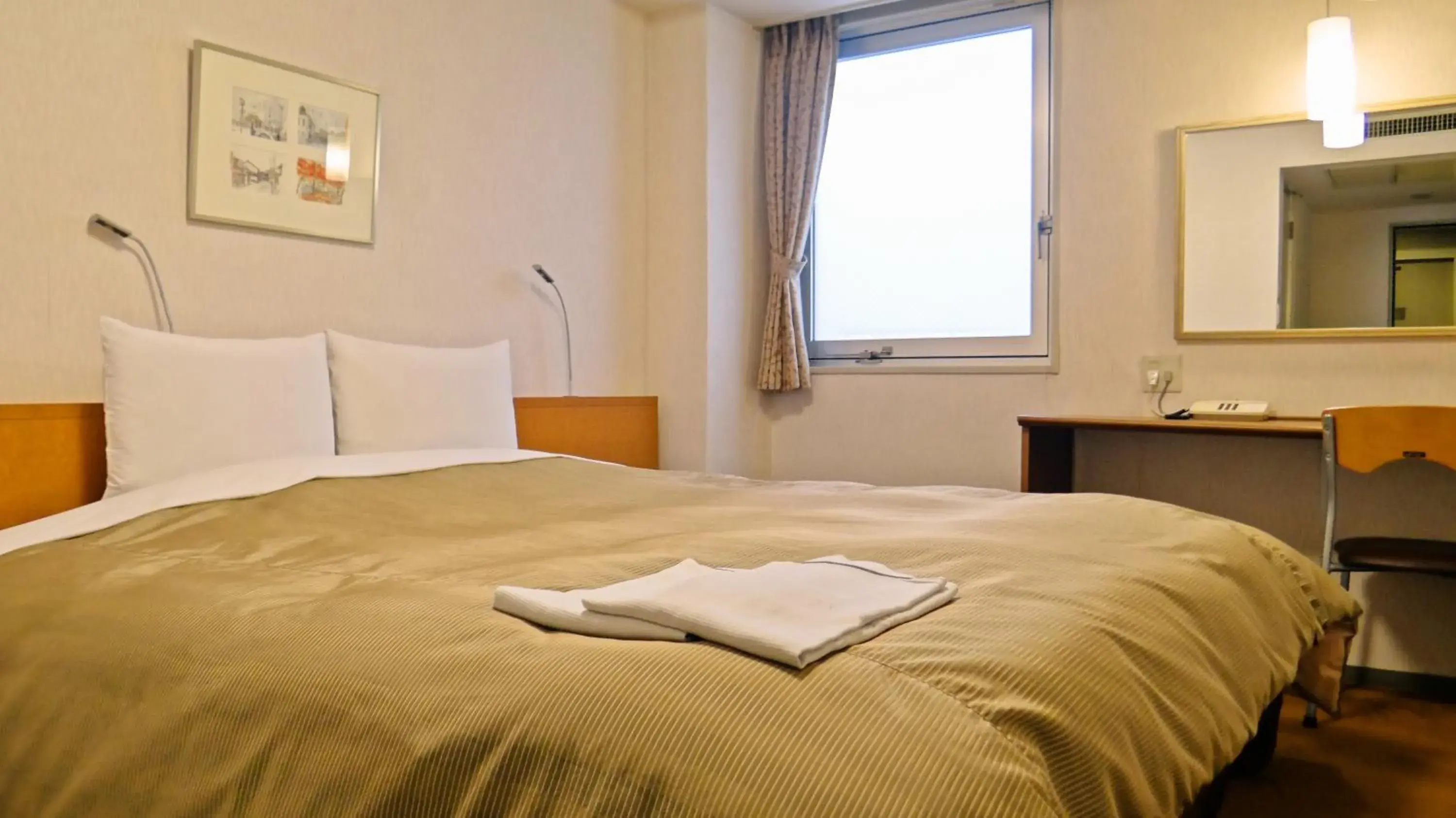 Photo of the whole room, Bed in Morioka City Hotel Photo of the whole room, Bed in Morioka City Hotel