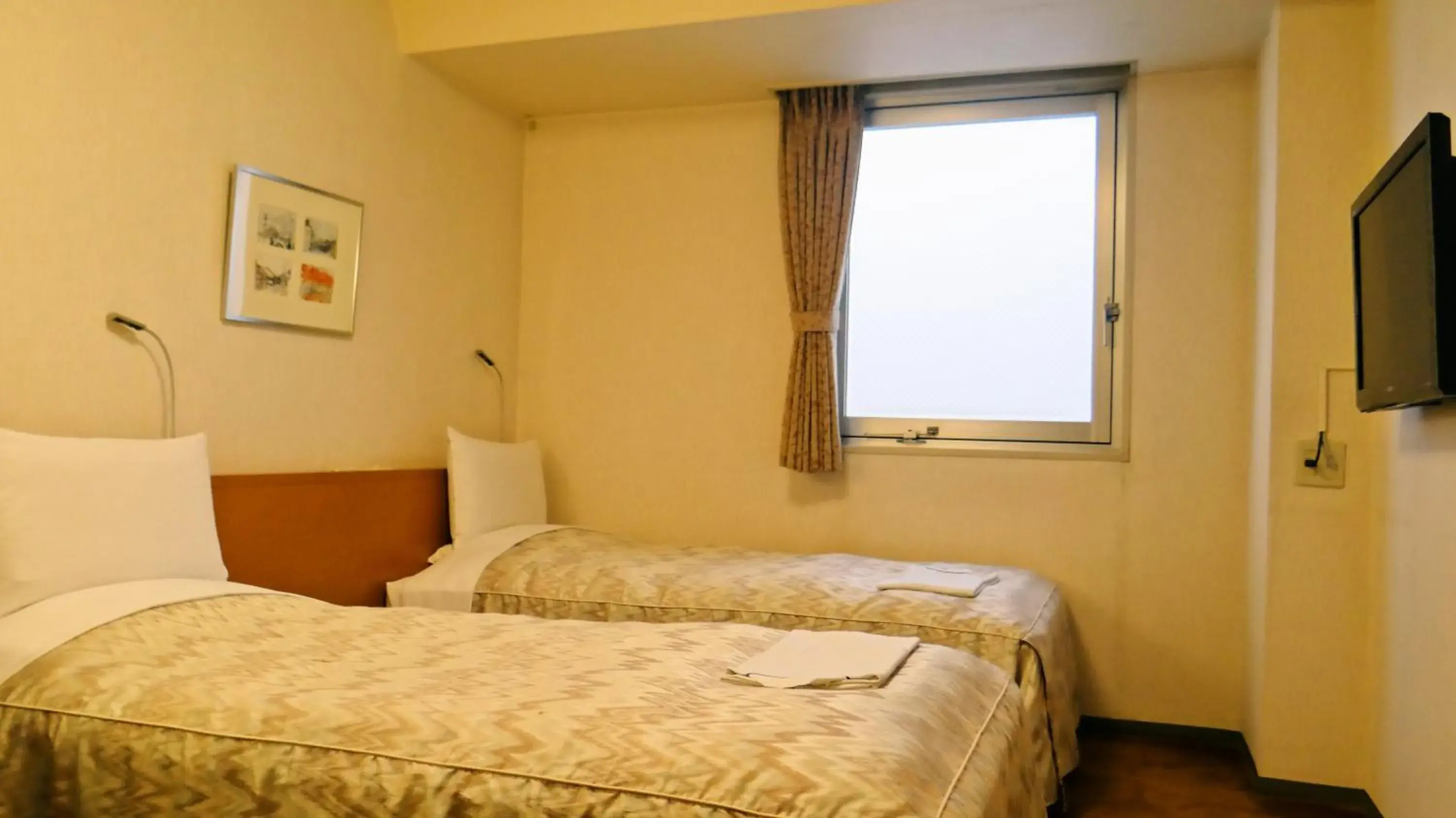 Photo of the whole room, Bed in Morioka City Hotel Photo of the whole room, Bed in Morioka City Hotel