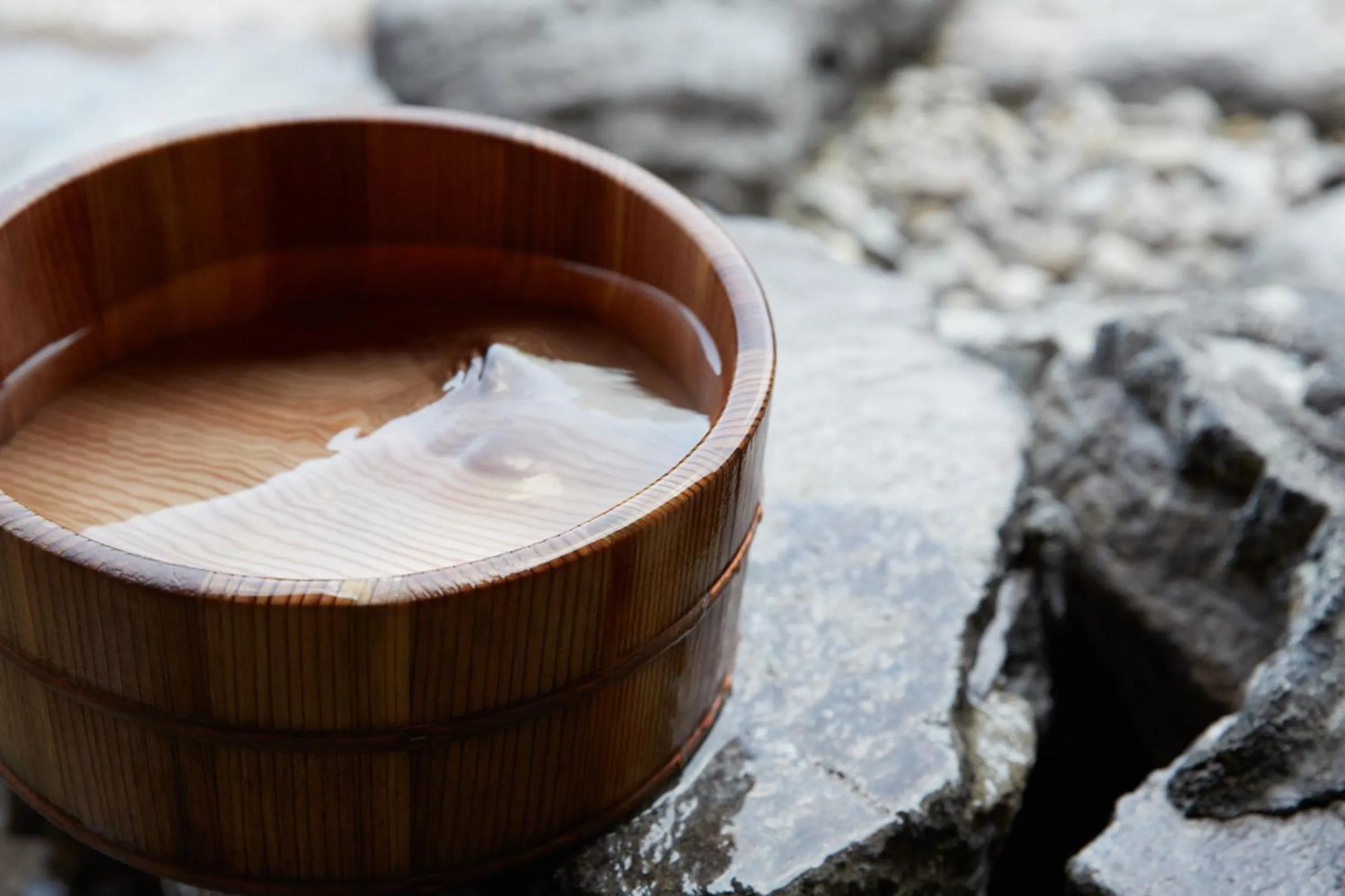 Hot Spring Bath in Baien