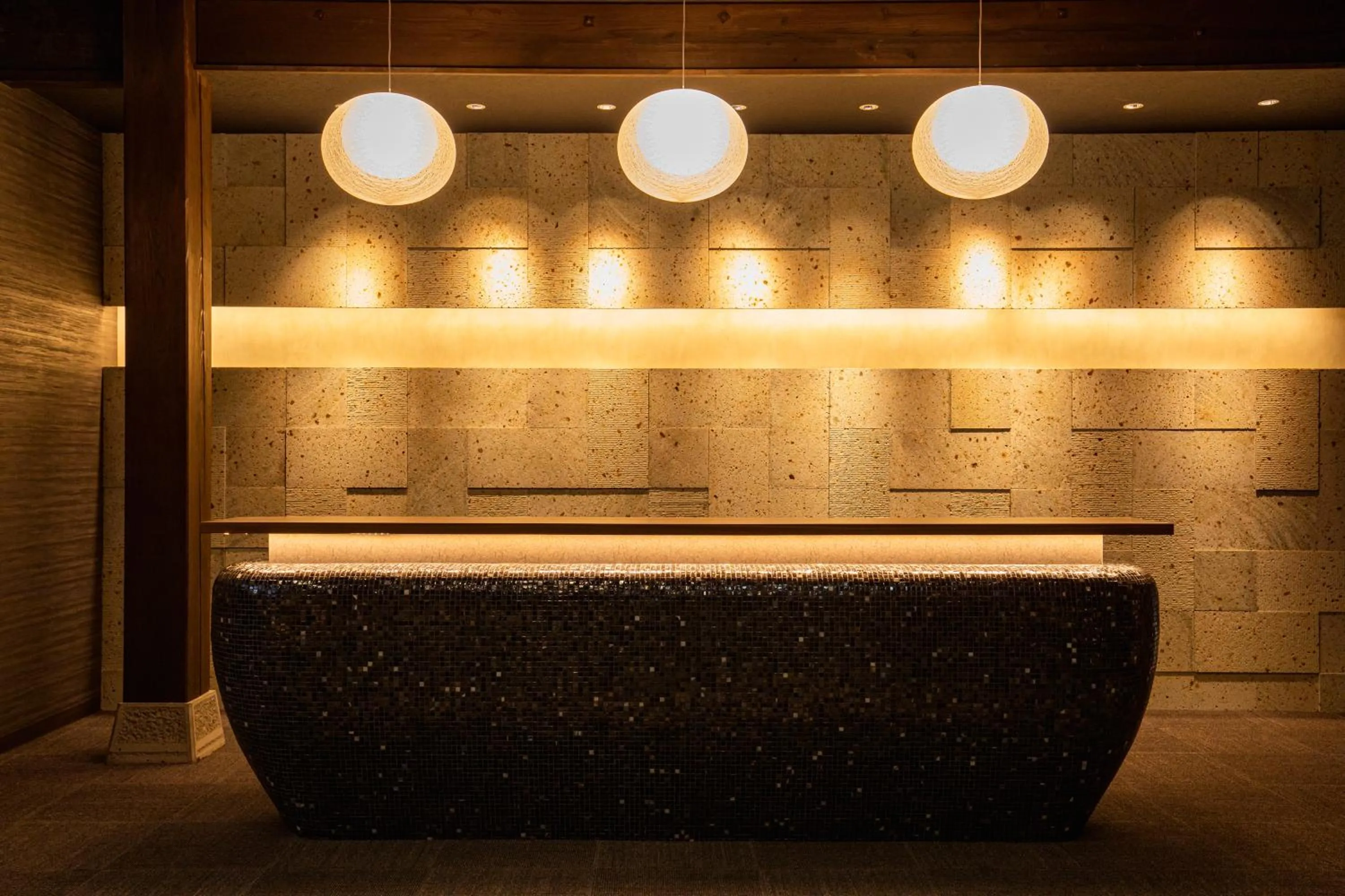 Lobby or reception in Baien