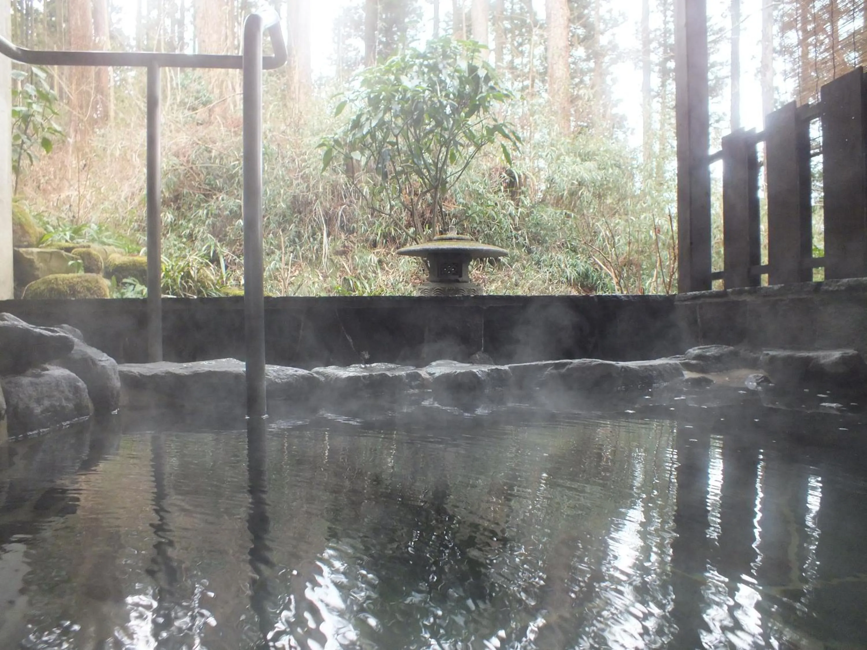 Open Air Bath in Hananoyado Fukuya