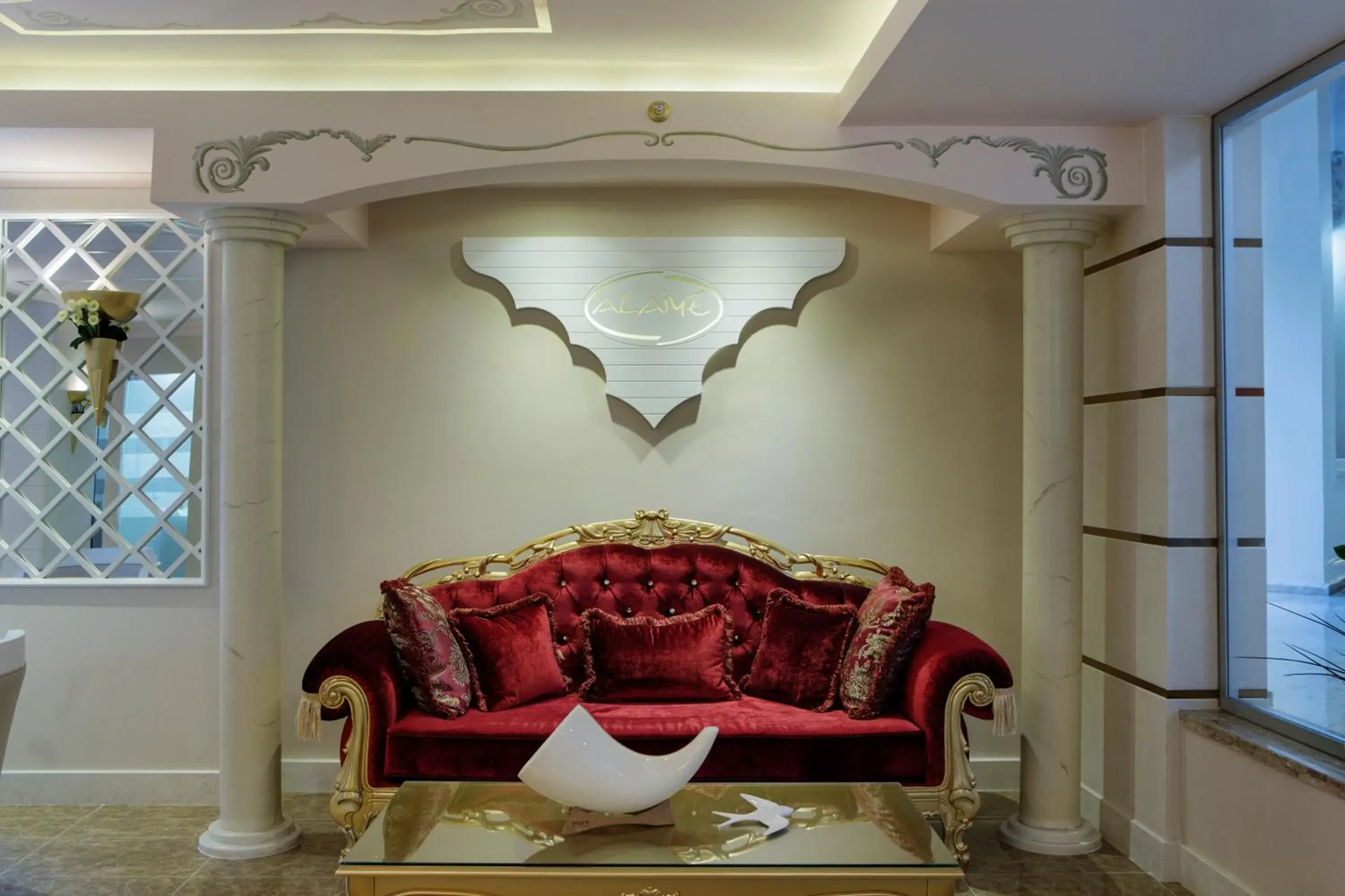 Lobby or reception in Alaiye Kleopatra Hotel Lobby or reception in Alaiye Kleopatra Hotel