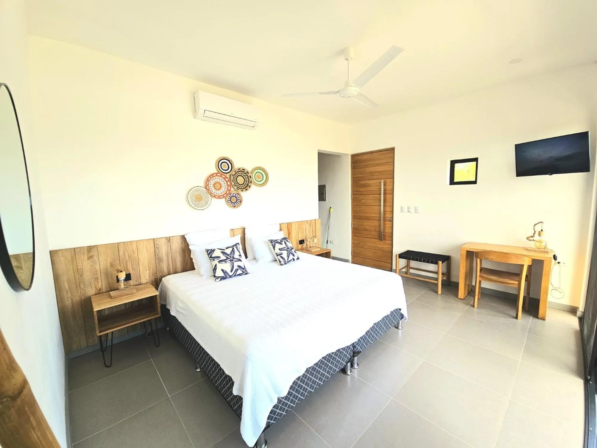 Bed in Villa Francia