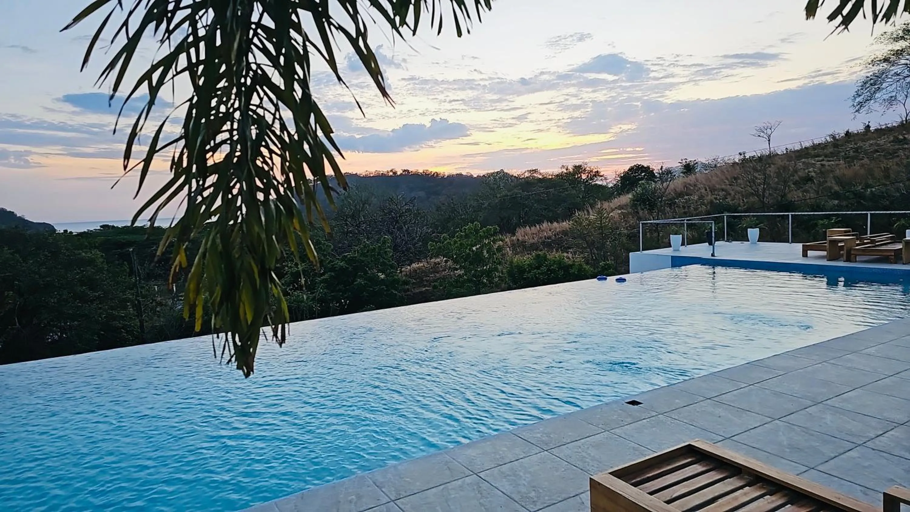 Pool view in Villa Francia