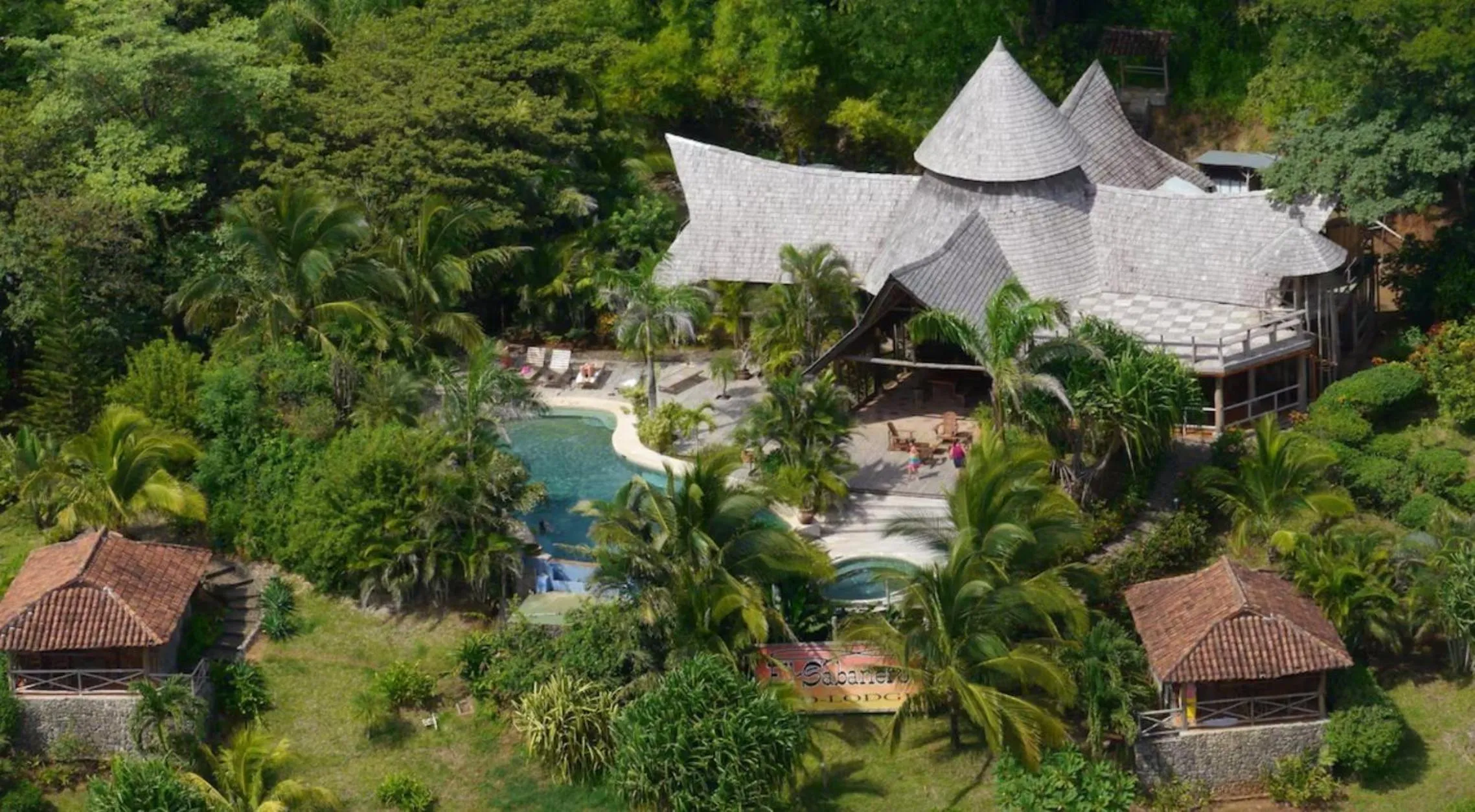 Bird's eye view in El Sabanero Eco Lodge