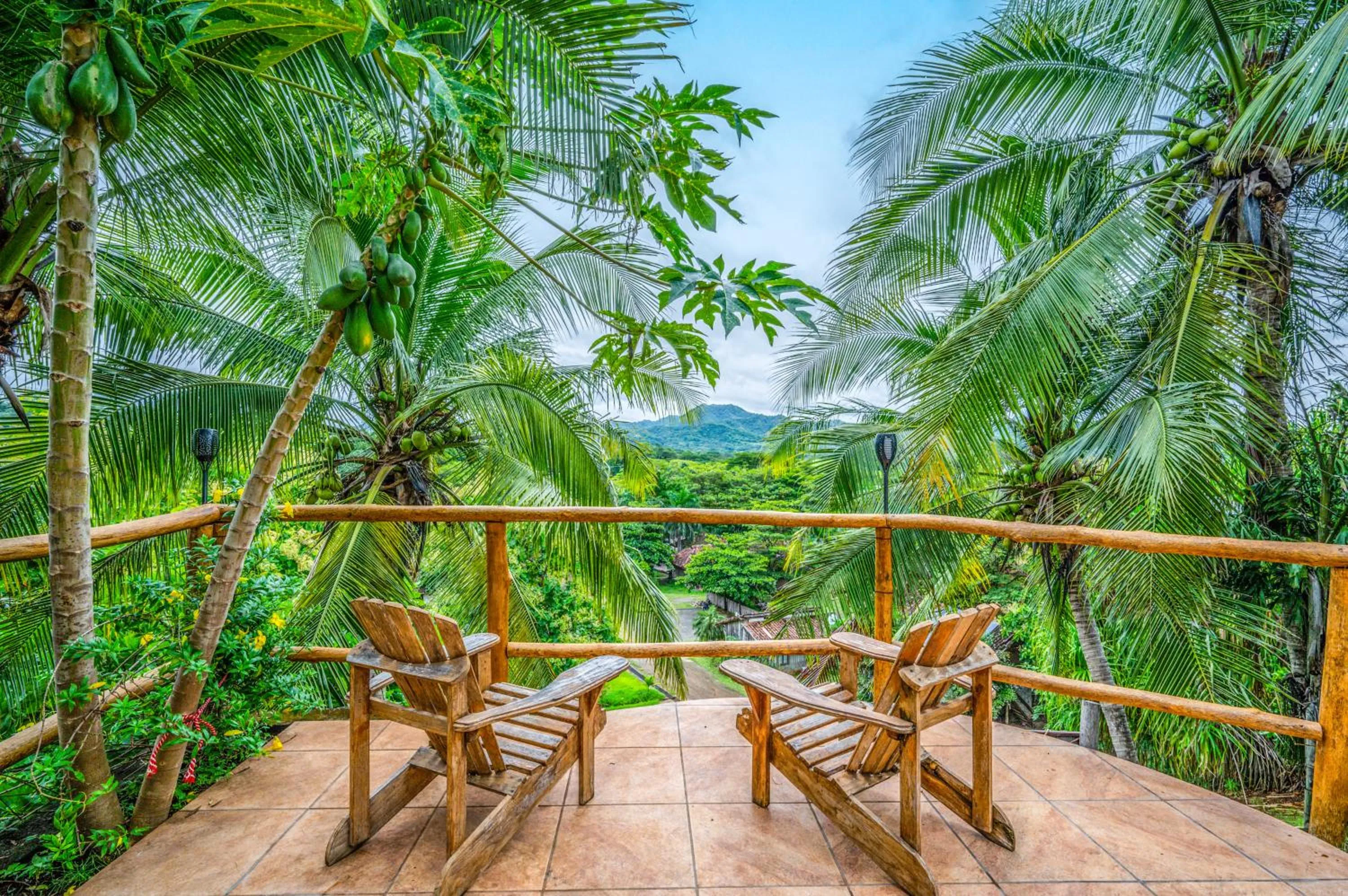 Natural landscape in El Sabanero Eco Lodge