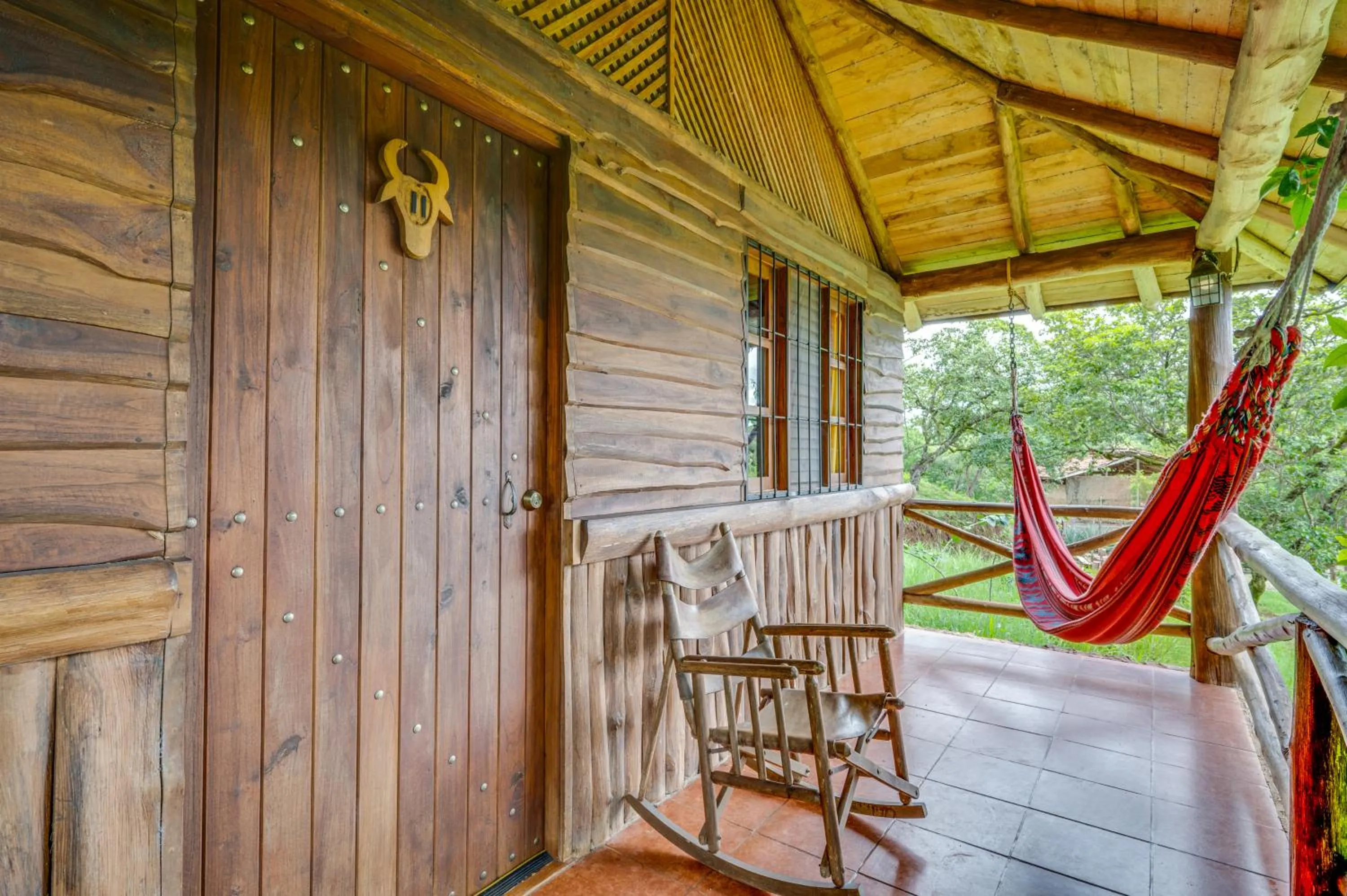 Balcony/Terrace in El Sabanero Eco Lodge
