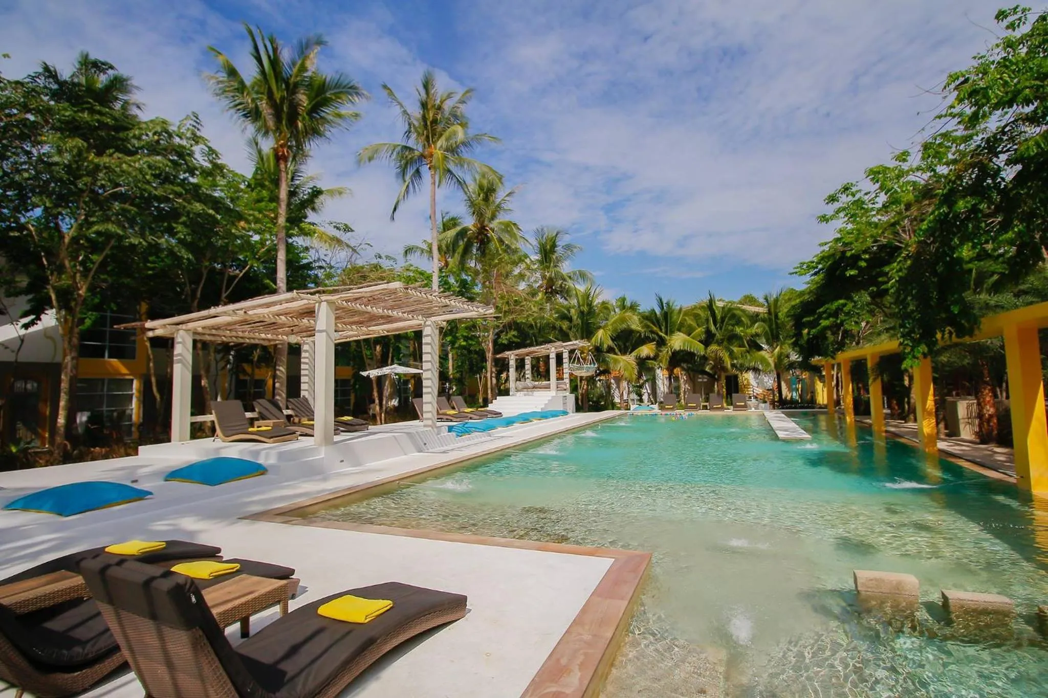 Swimming pool in Summer Luxury Beach Resort & Spa