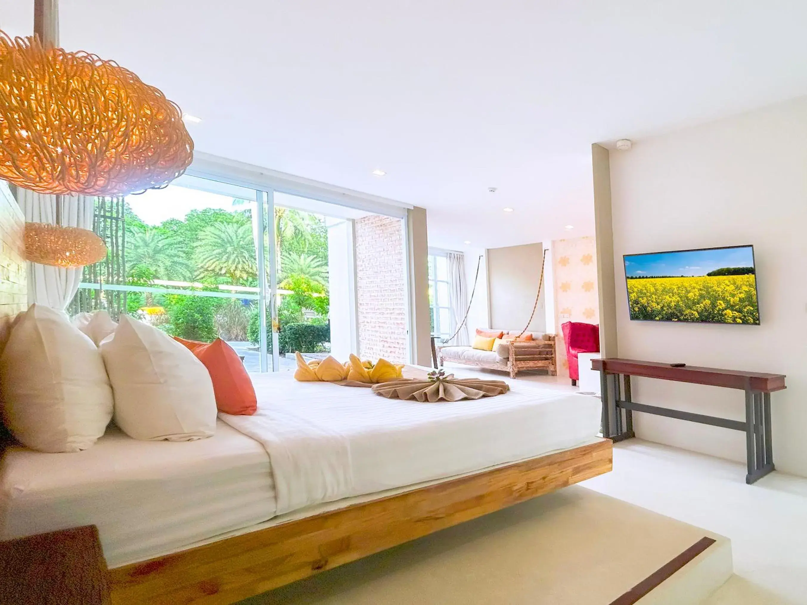 Bedroom in Summer Luxury Beach Resort & Spa Bedroom in Summer Luxury Beach Resort & Spa