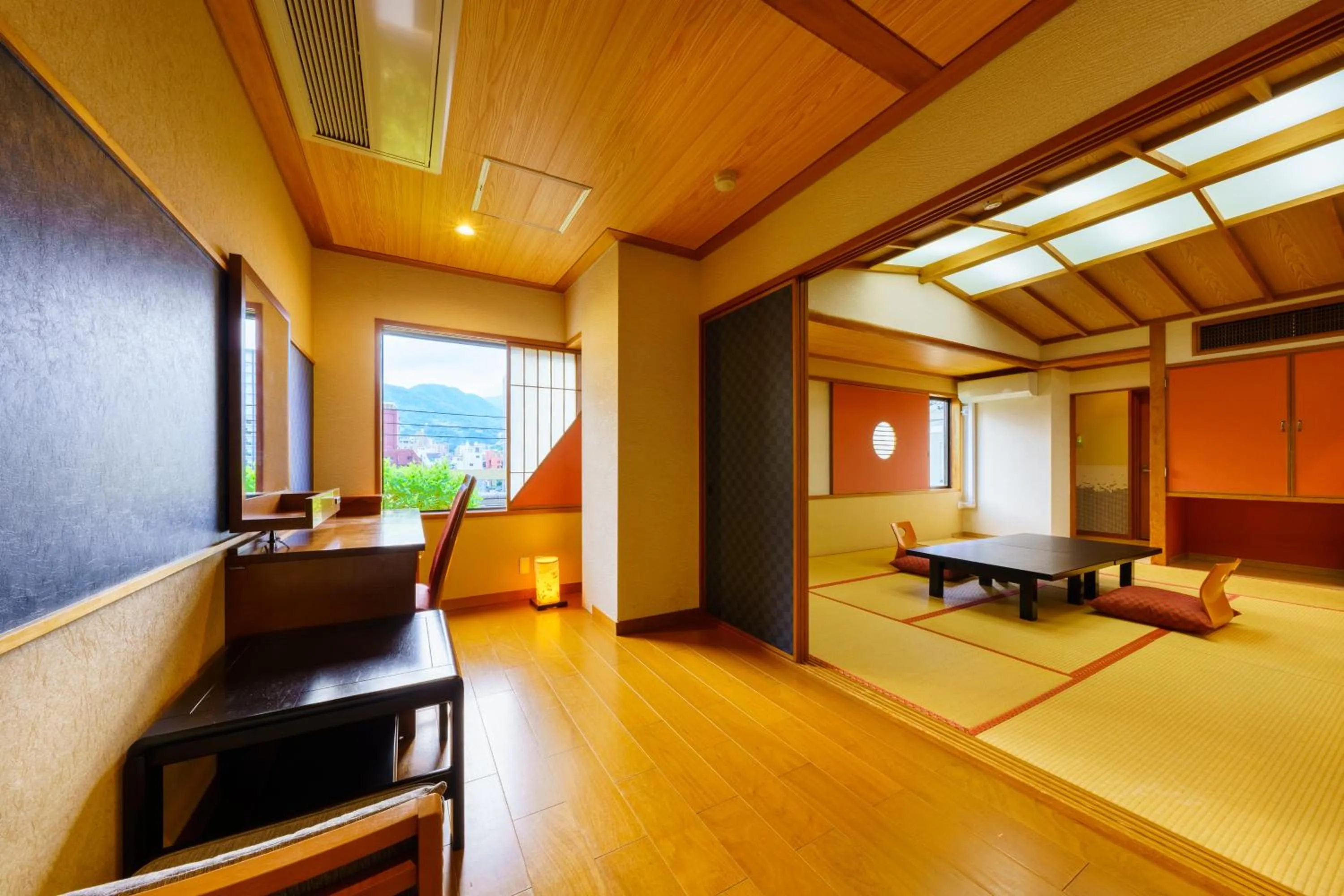 Bed in Seaside Hotel Mimatsu Ooetei